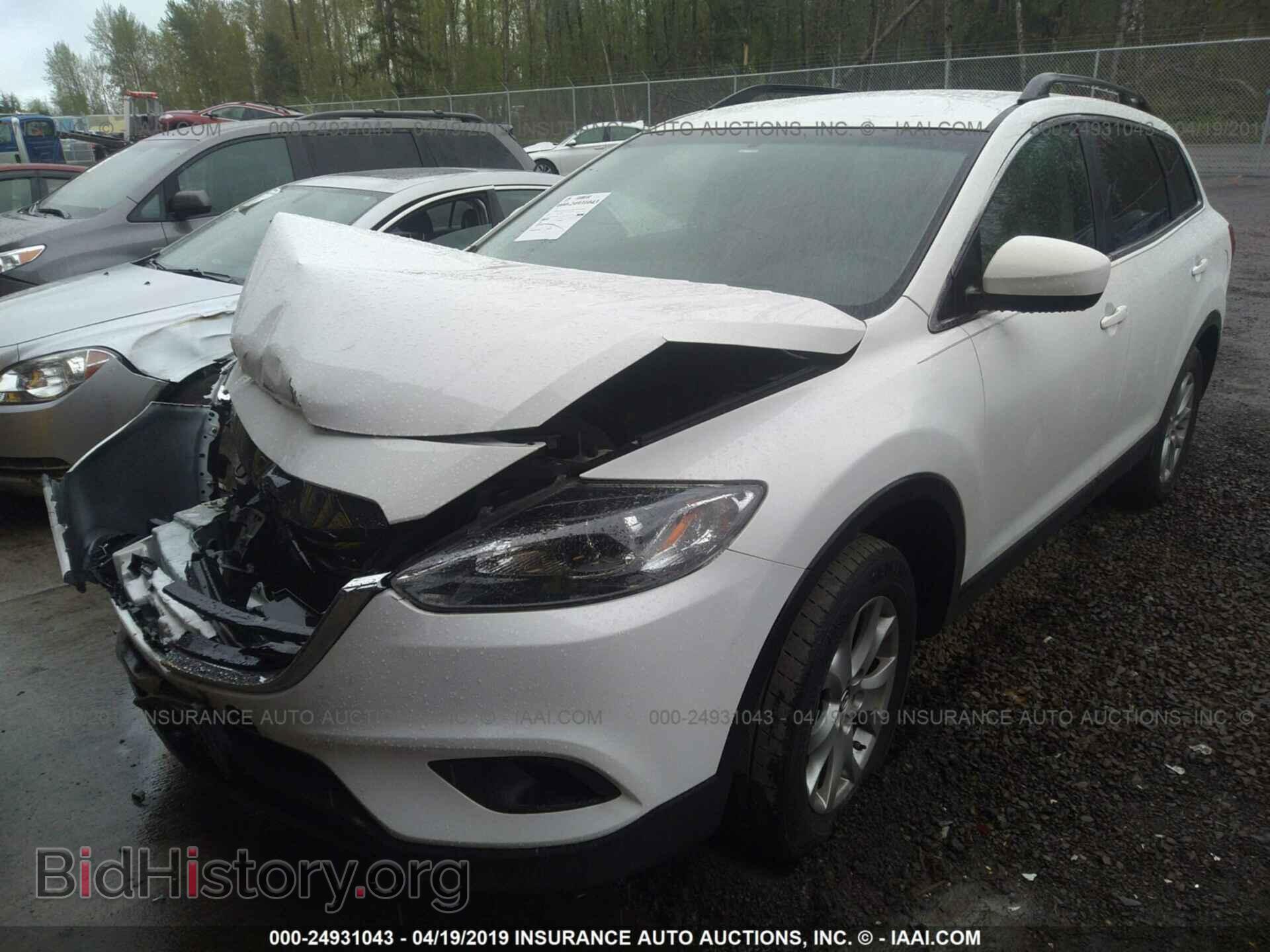 2013 MAZDA CX-9 - VIN: JM3TB3BV9D0404493 - Фото 2