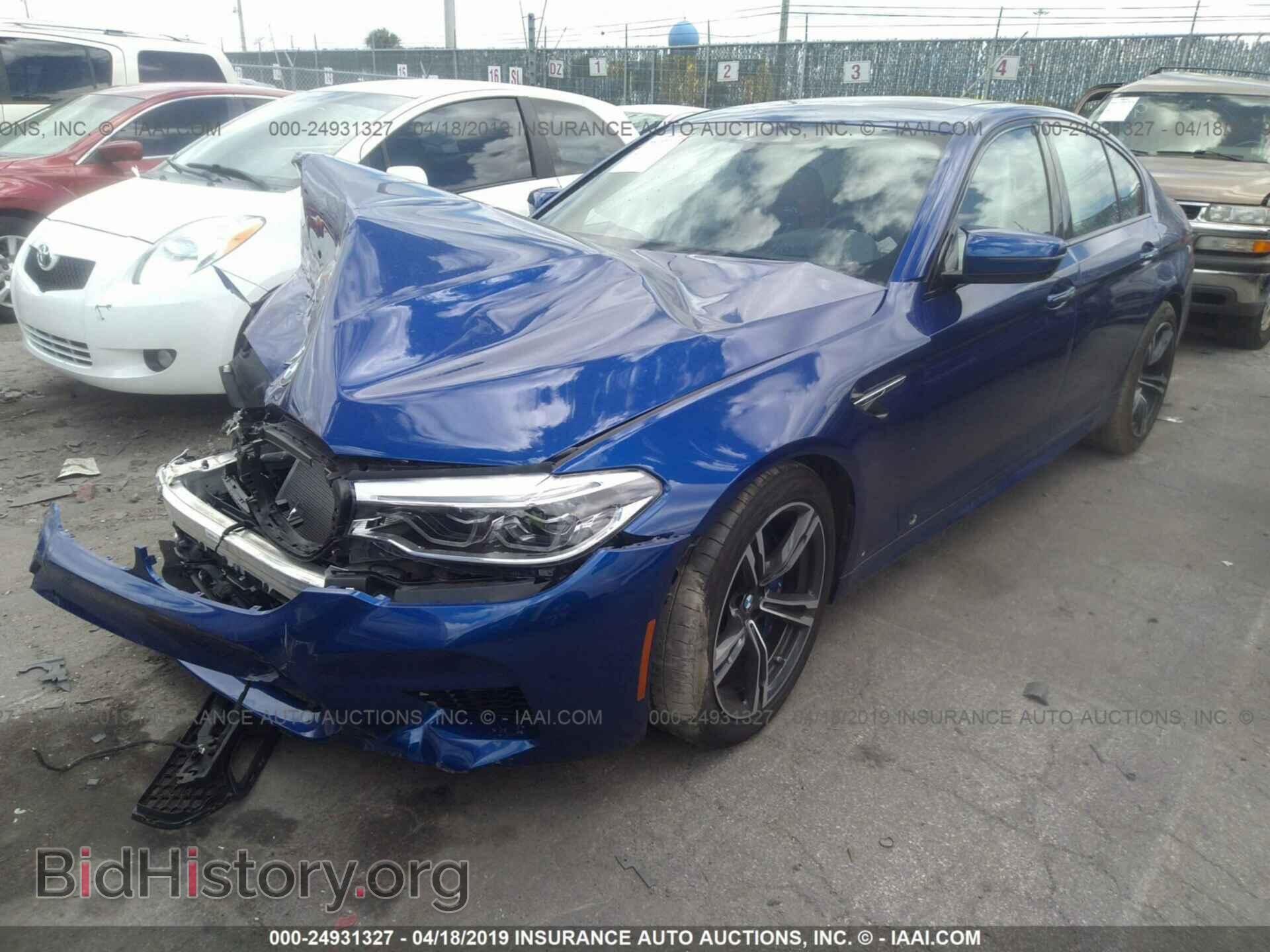 2018 BMW M5 - VIN: WBSJF0C59JB283667 - Фото 2