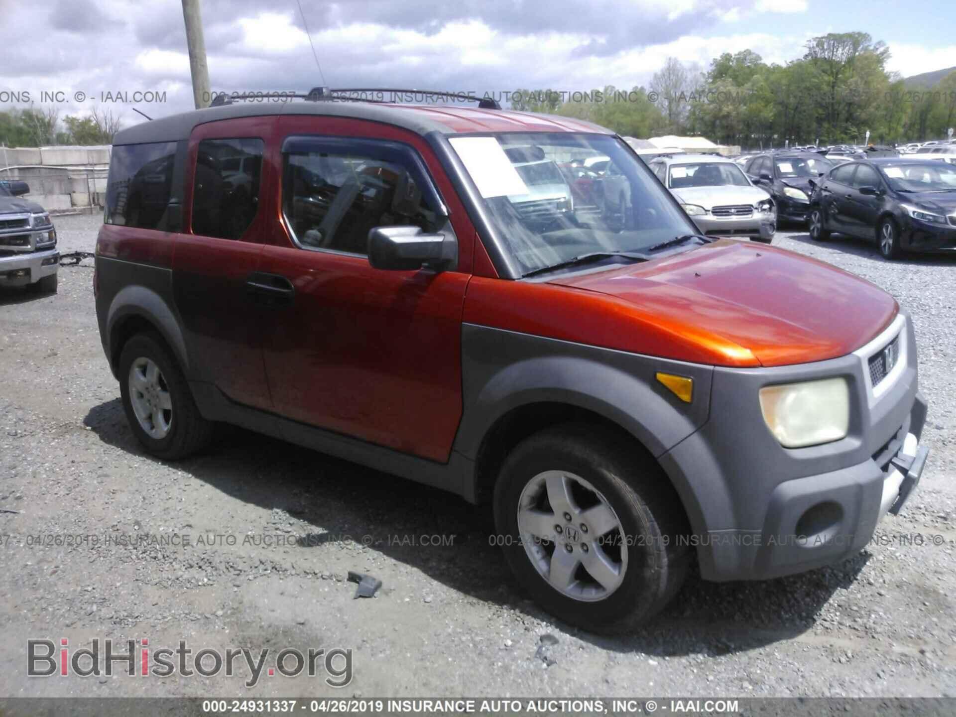 Фотография 5J6YH28533L022675 - HONDA ELEMENT 2003