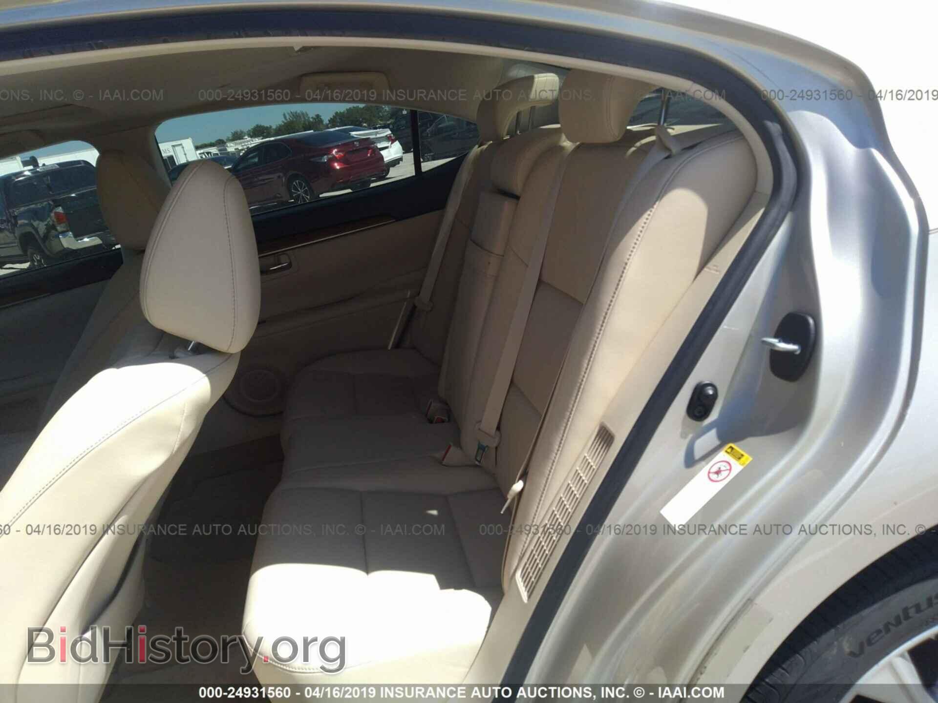 2013 LEXUS ES - VIN: JTHBW1GGXD2011872 - Photo 8