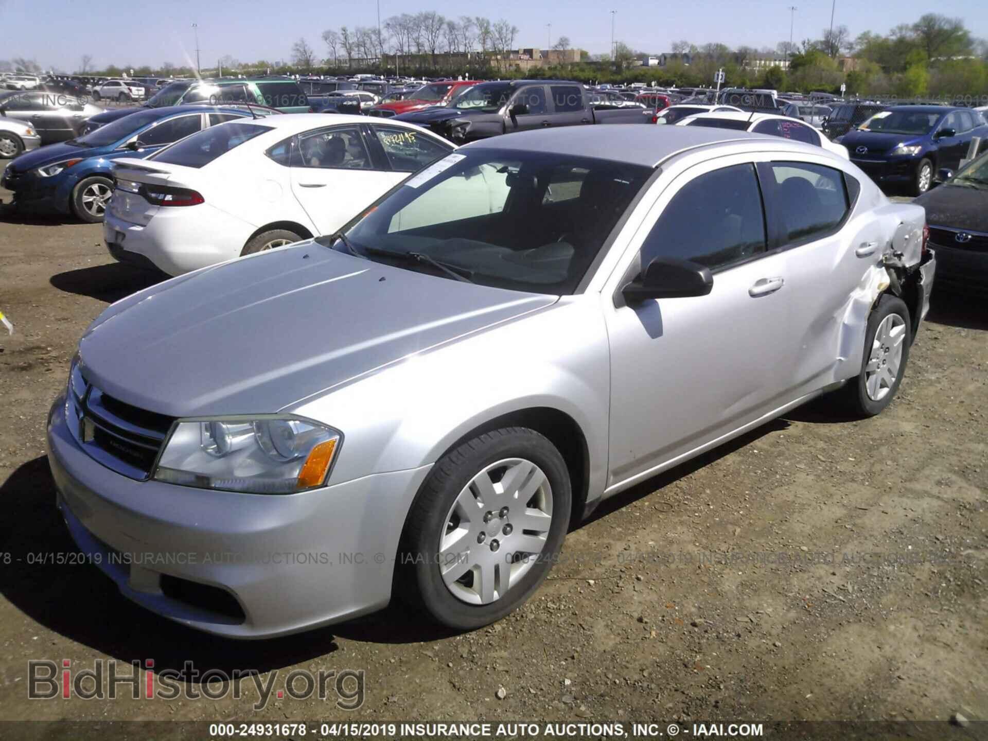 2012 DODGE AVENGER - VIN: 1C3CDZAB0CN269973 - Фото 2