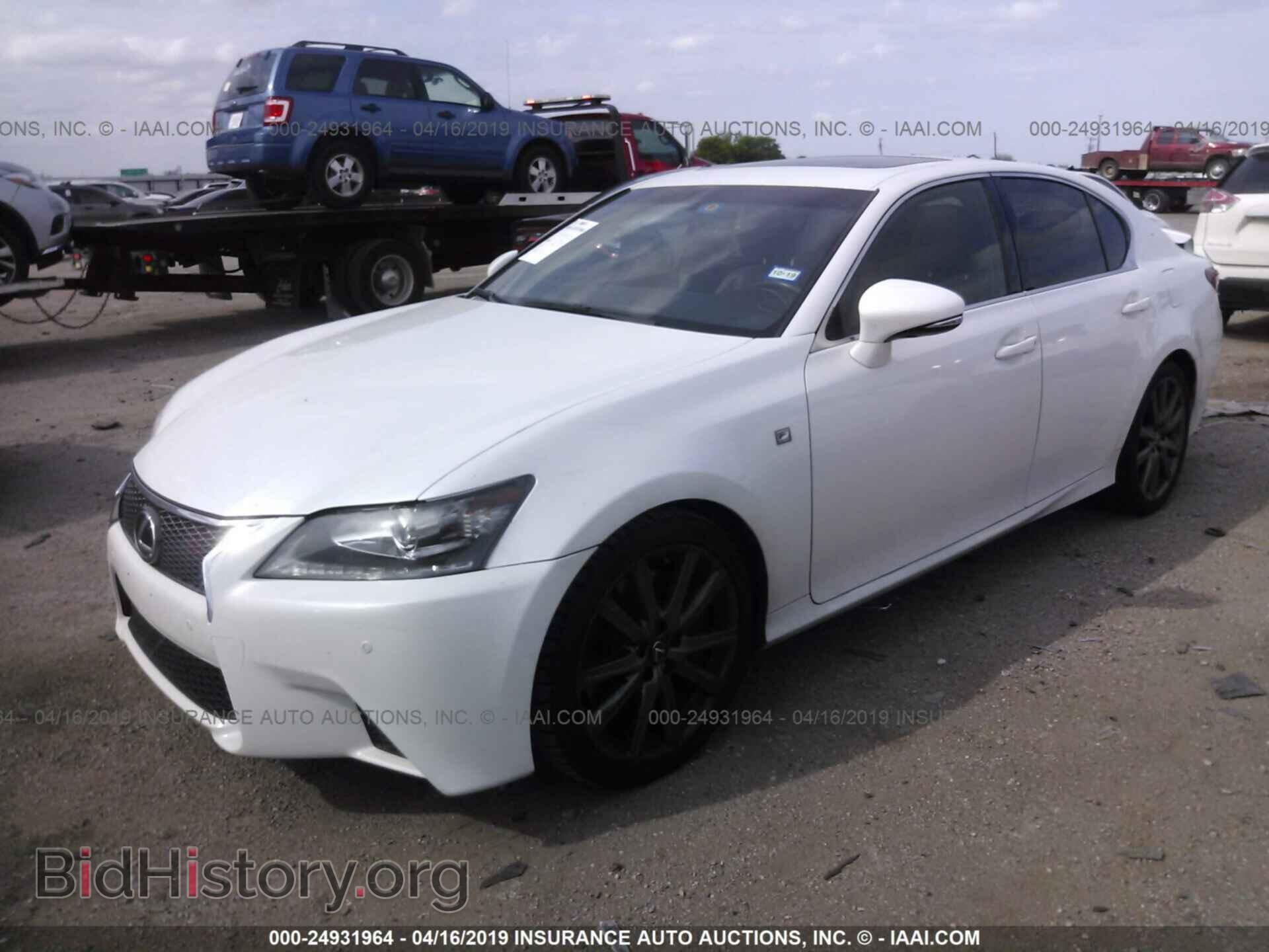 2013 LEXUS GS - VIN: JTHBE1BL1D5012950 - Фото 2