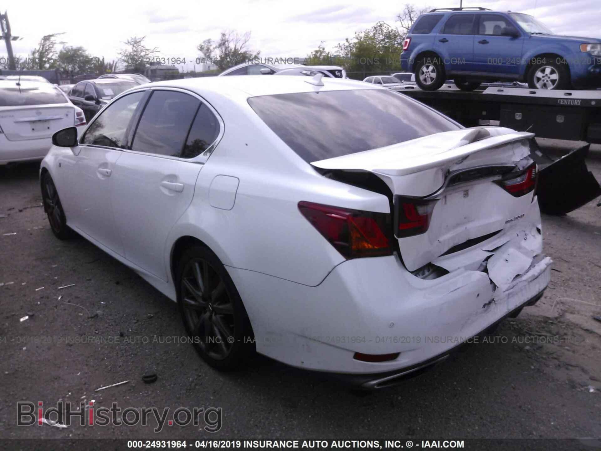 2013 LEXUS GS - VIN: JTHBE1BL1D5012950 - Фото 3