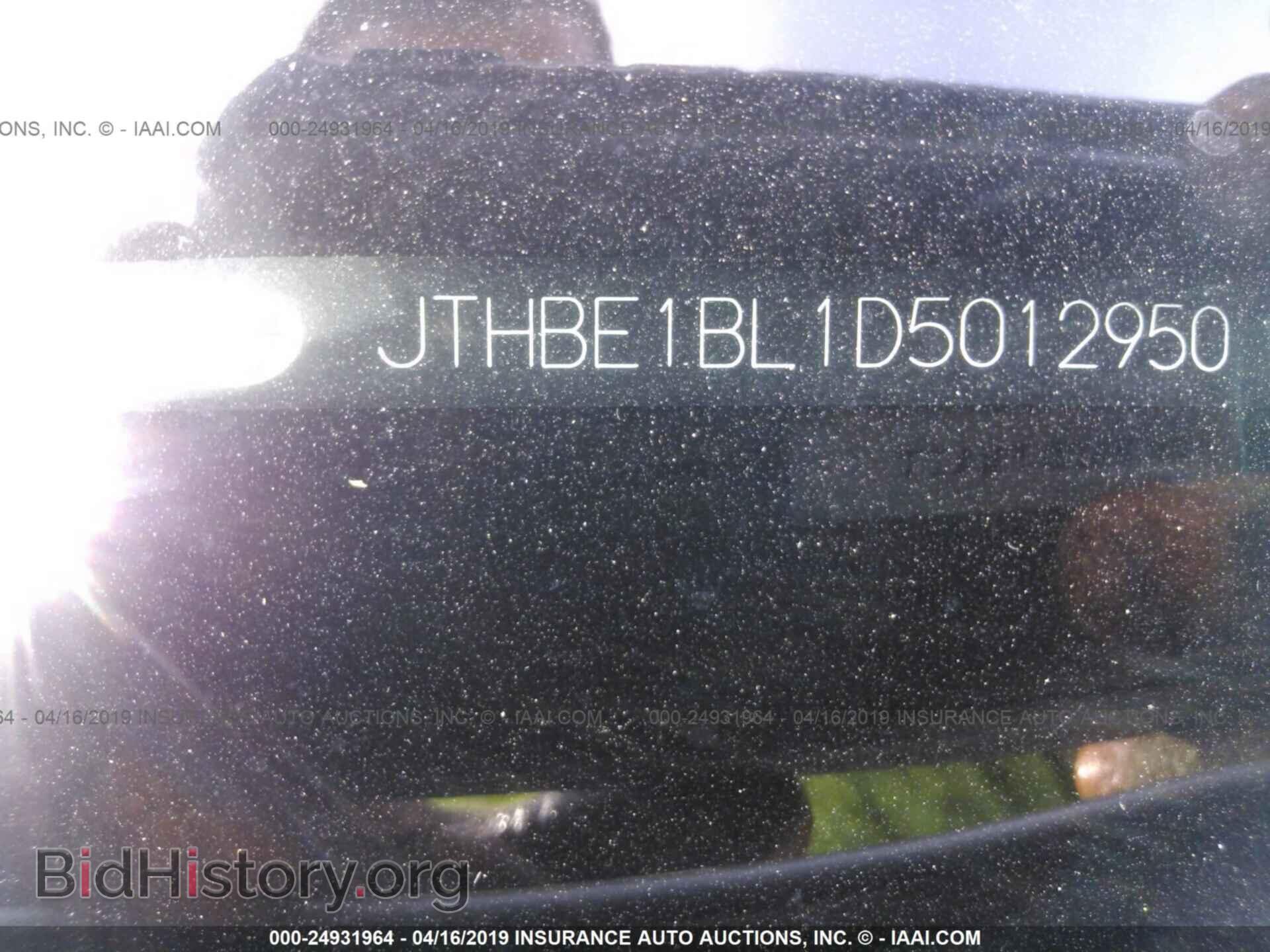 2013 LEXUS GS - VIN: JTHBE1BL1D5012950 - Фото 9