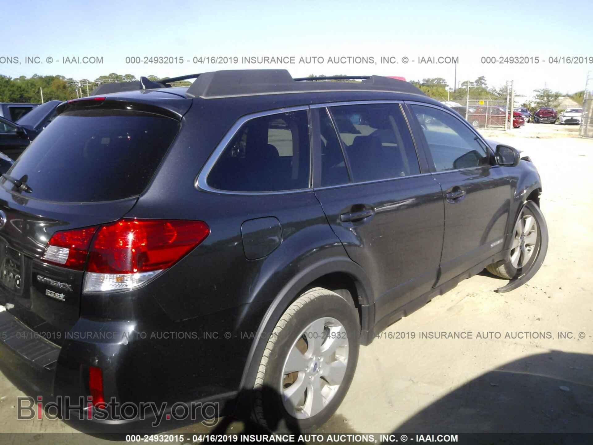 2012 SUBARU OUTBACK - VIN: 4S4BRBLC4C3205335 - Фото 4