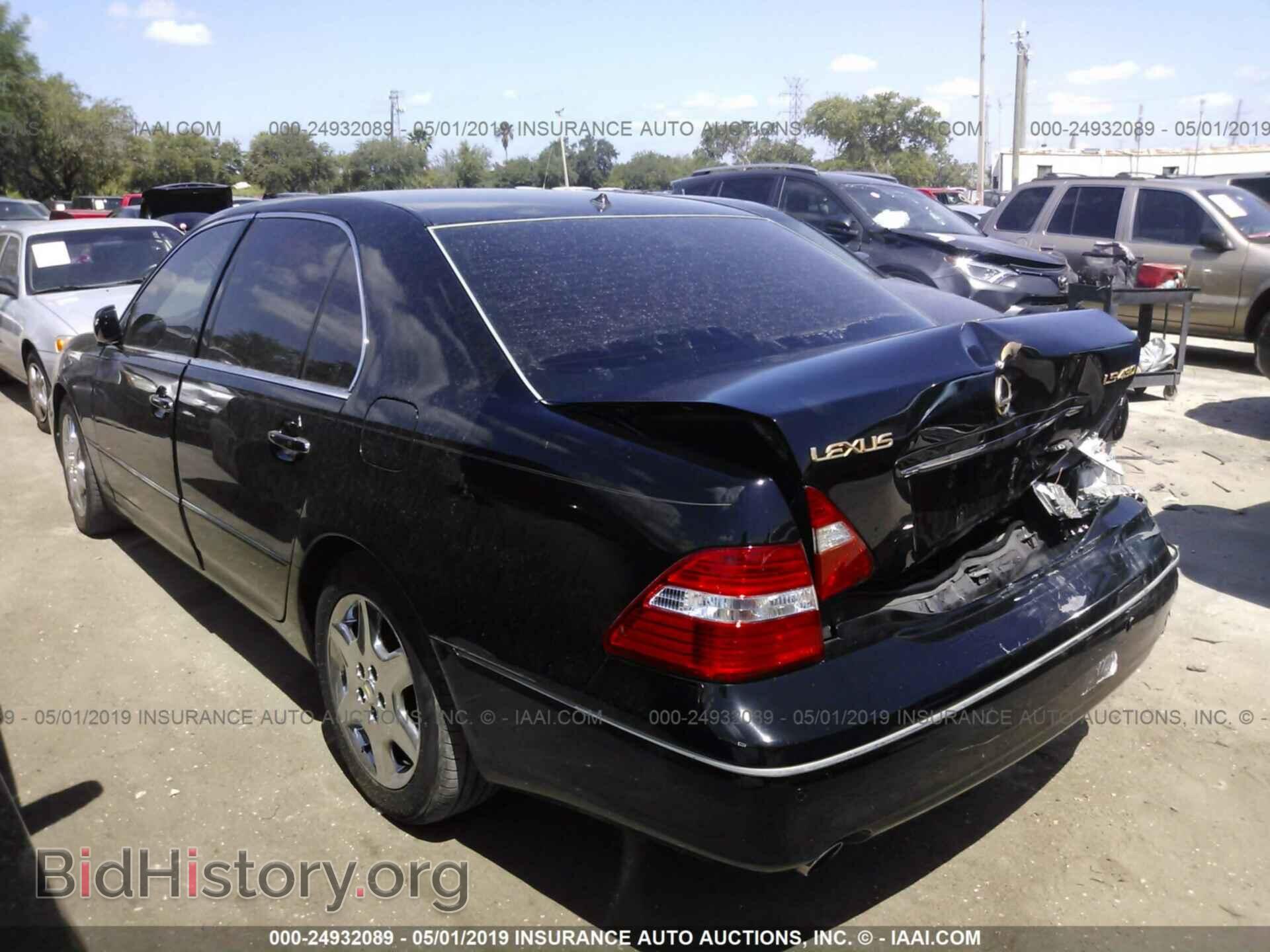 2004 LEXUS LS - VIN: JTHBN36F040144580 - Photo 3