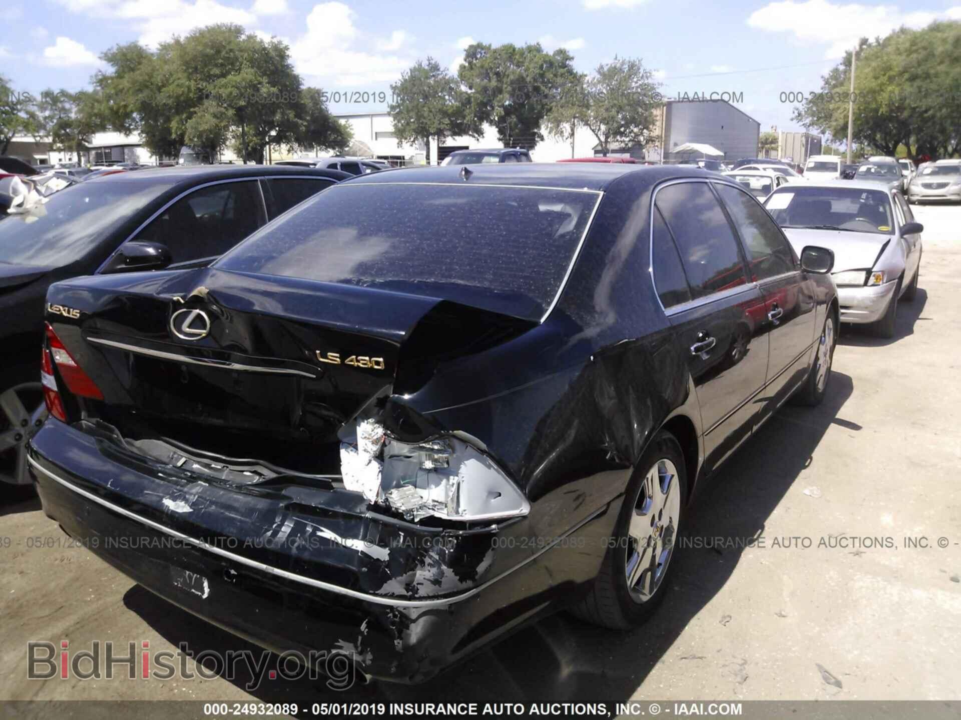 2004 LEXUS LS - VIN: JTHBN36F040144580 - Photo 4