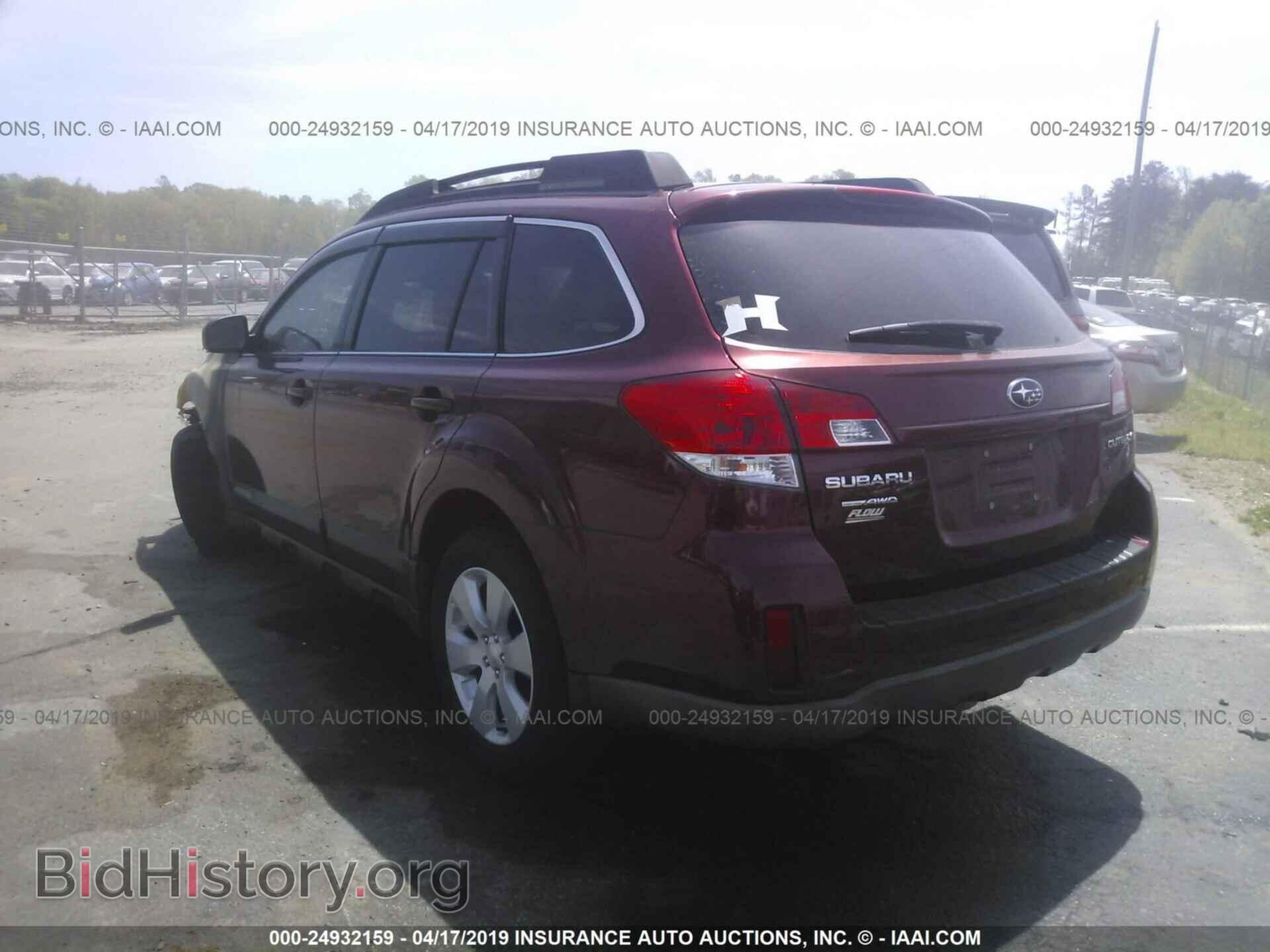 2011 SUBARU OUTBACK - VIN: 4S4BRCCC7B3393983 - Фото 3