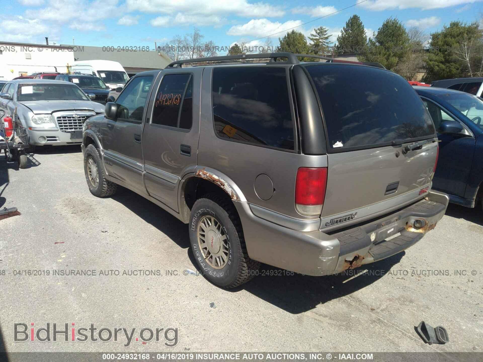2001 GMC JIMMY - VIN: 1GKDT13W512211543 - Фото 3