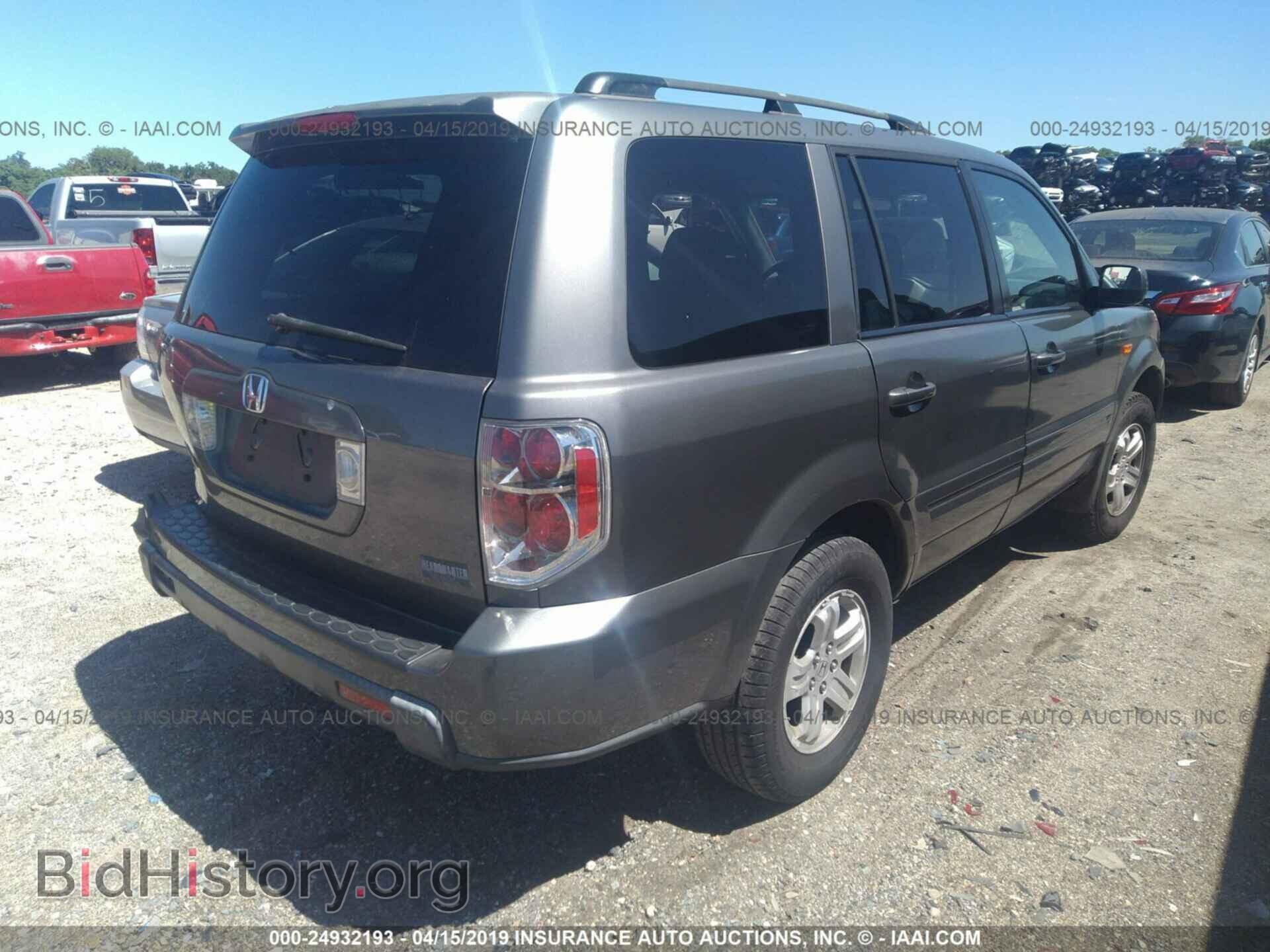 2008 HONDA PILOT - VIN: 5FNYF28288B019086 - Фото 4