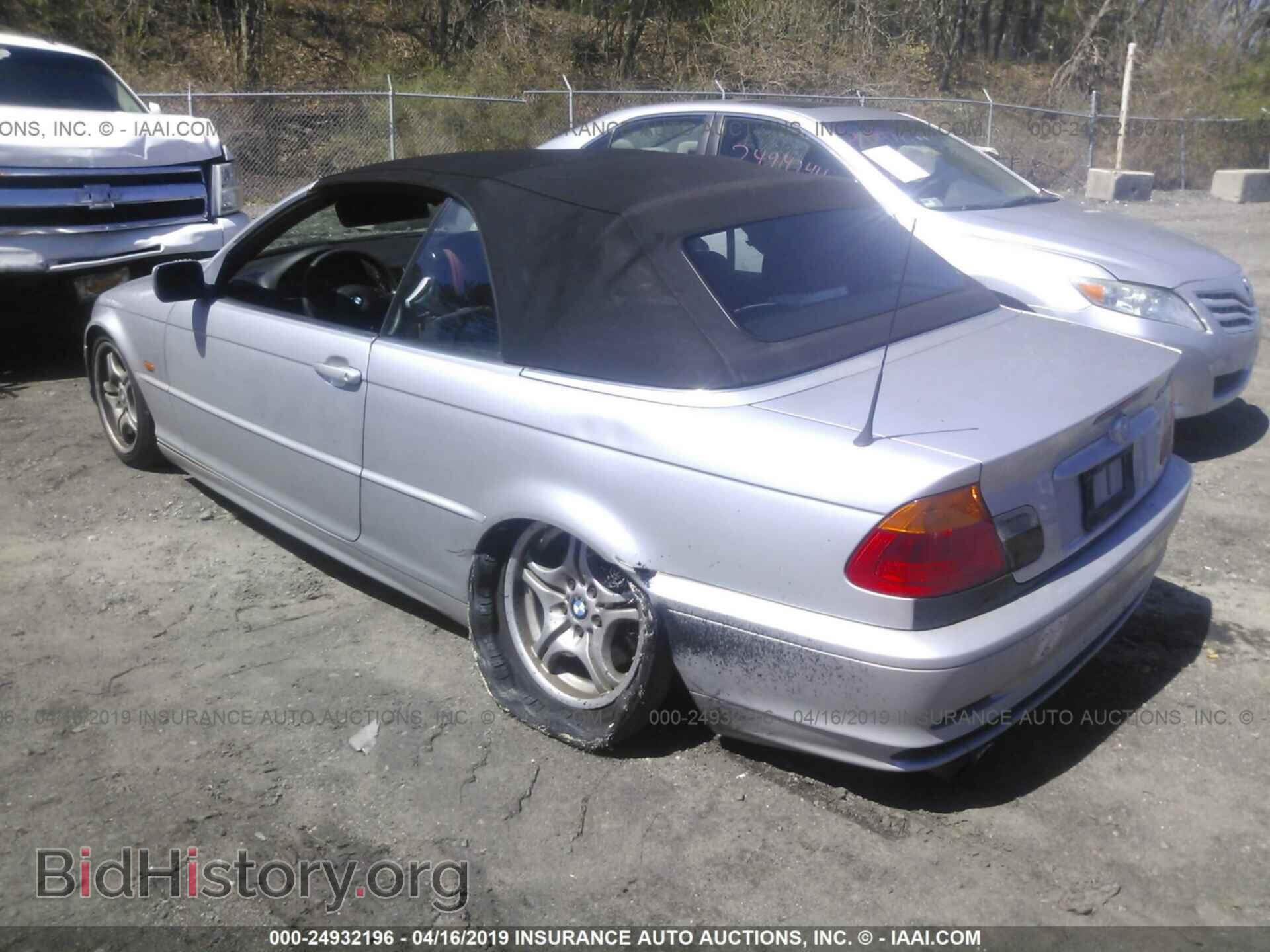 2001 BMW 330 - VIN: WBABS53441EV87576 - Фото 3