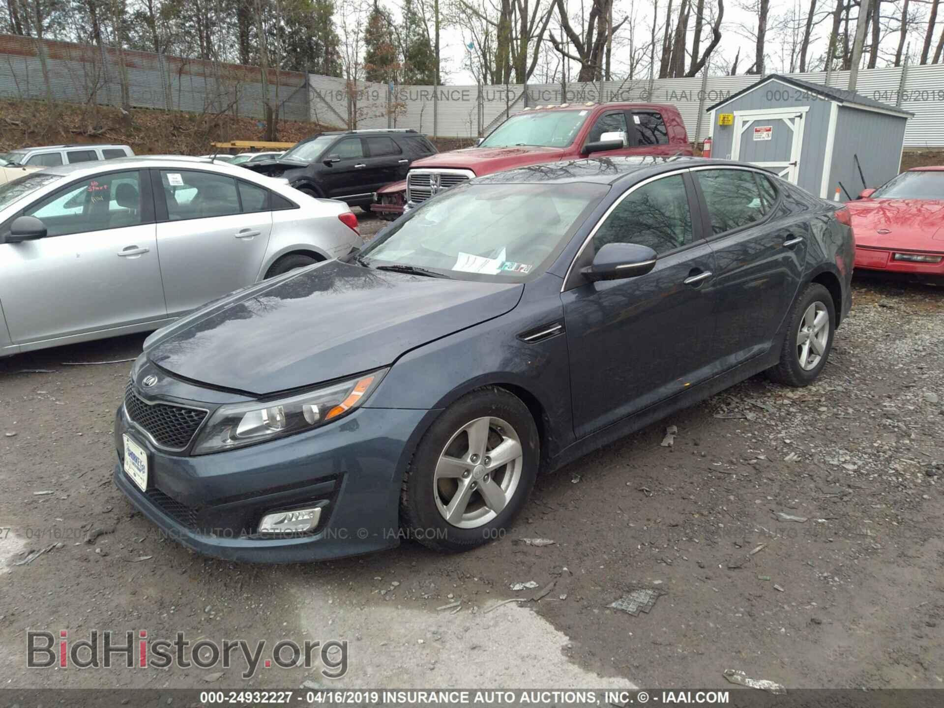 2015 KIA OPTIMA - VIN: 5XXGM4A73FG479916 - Фото 2