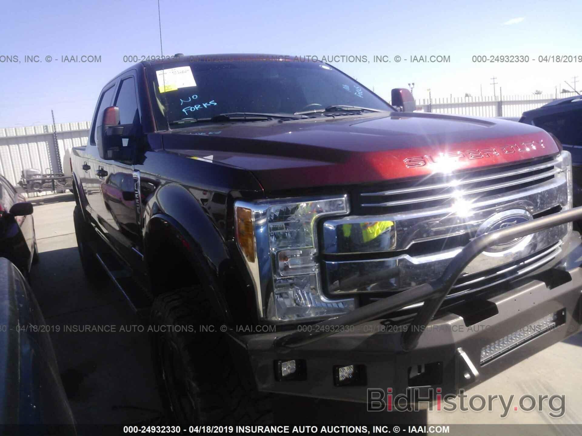 Photo 1FT7W2BT9HED08279 - FORD F250 2017