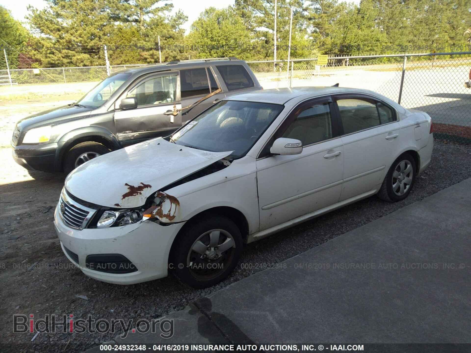 2009 KIA OPTIMA - VIN: KNAGE228295354842 - Фото 2