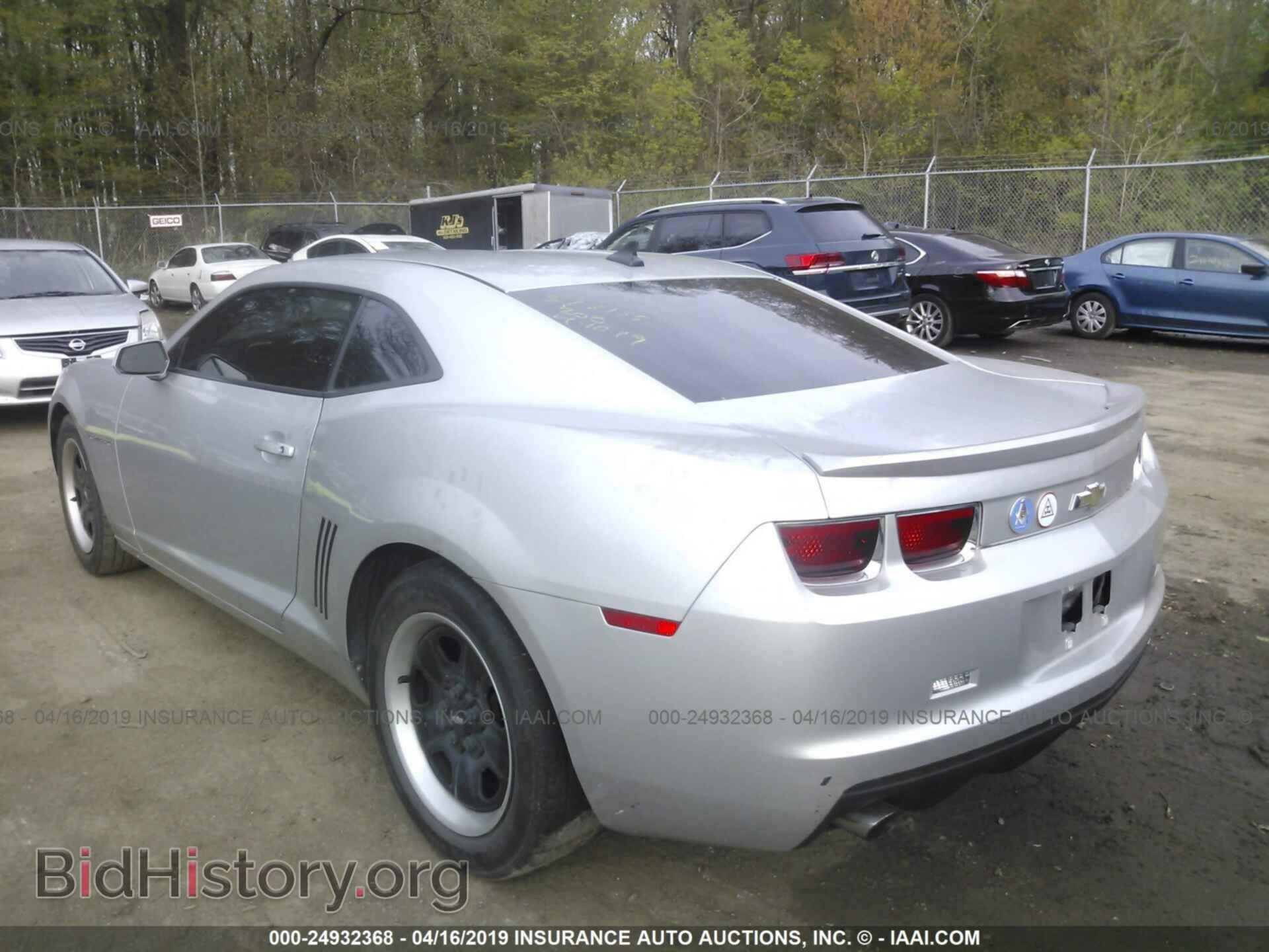 2012 CHEVROLET CAMARO - VIN: 2G1FA1E36C9183519 - Фото 3