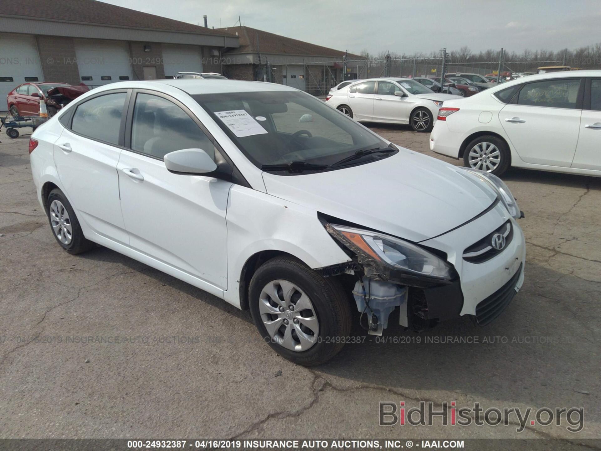 Photo KMHCT4AE0GU952968 - HYUNDAI ACCENT 2016