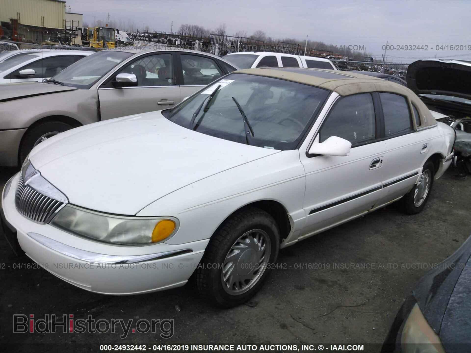 2000 LINCOLN CONTINENTAL - VIN: 1LNHM97V3YY807490 - Фото 2