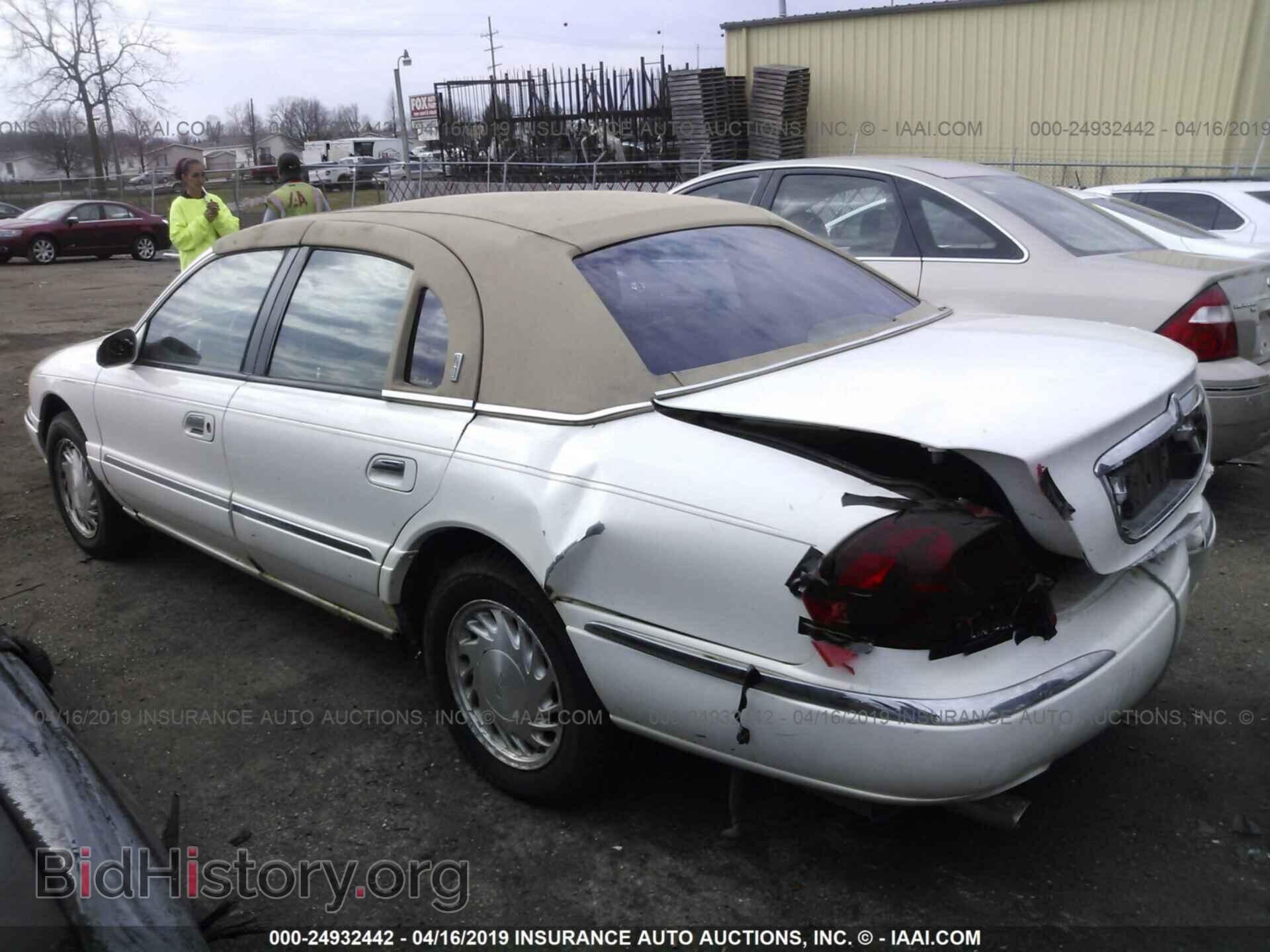 2000 LINCOLN CONTINENTAL - VIN: 1LNHM97V3YY807490 - Фото 3