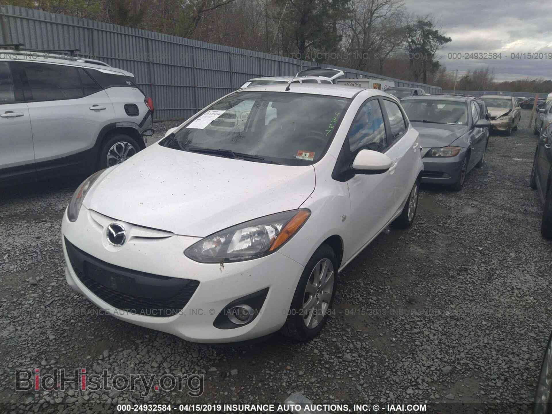 2013 MAZDA MAZDA2 - VIN: JM1DE1LY6D0159055 - Фото 2