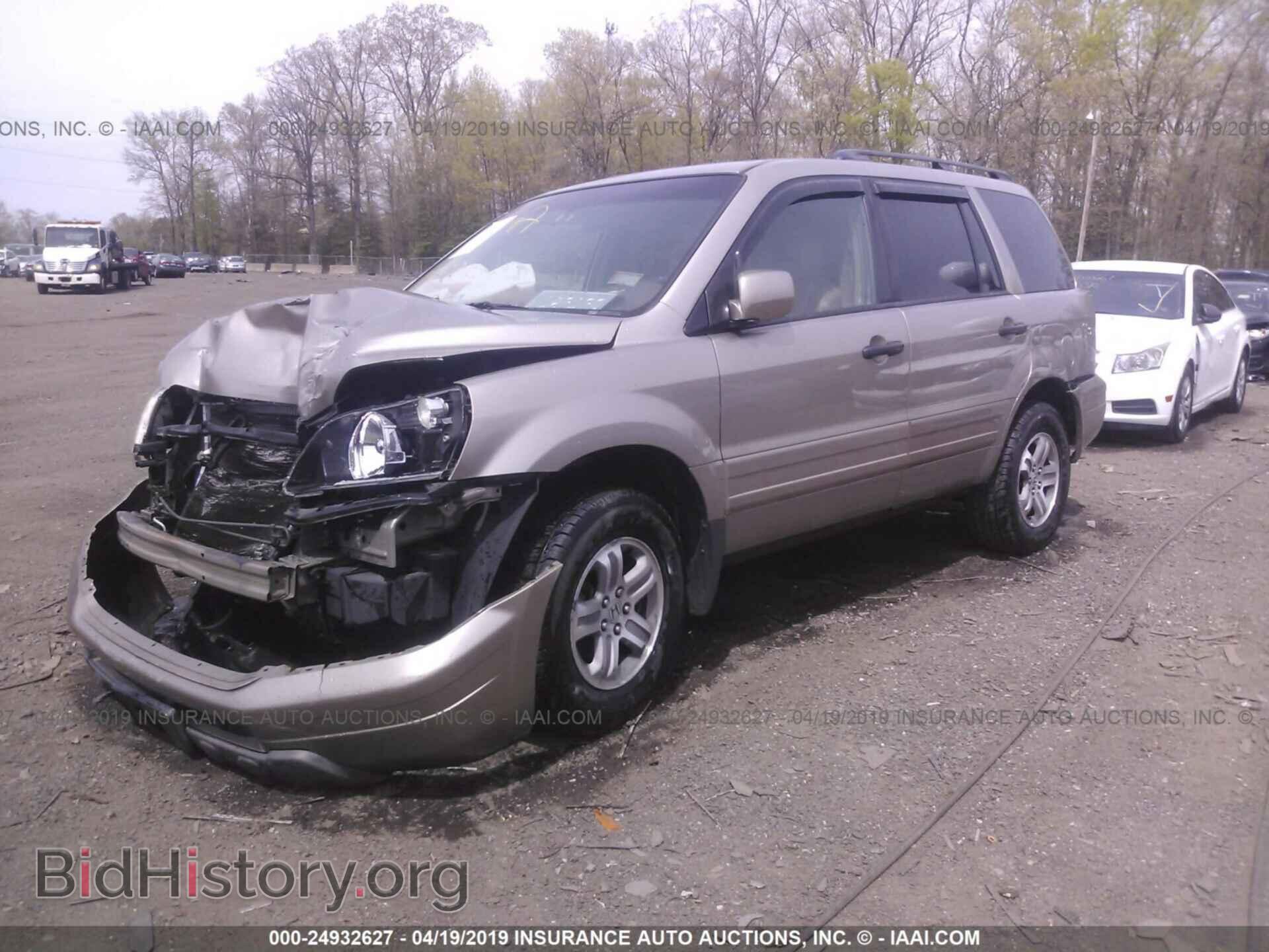 2005 HONDA PILOT - VIN: 2HKYF18765H571754 - Фото 2