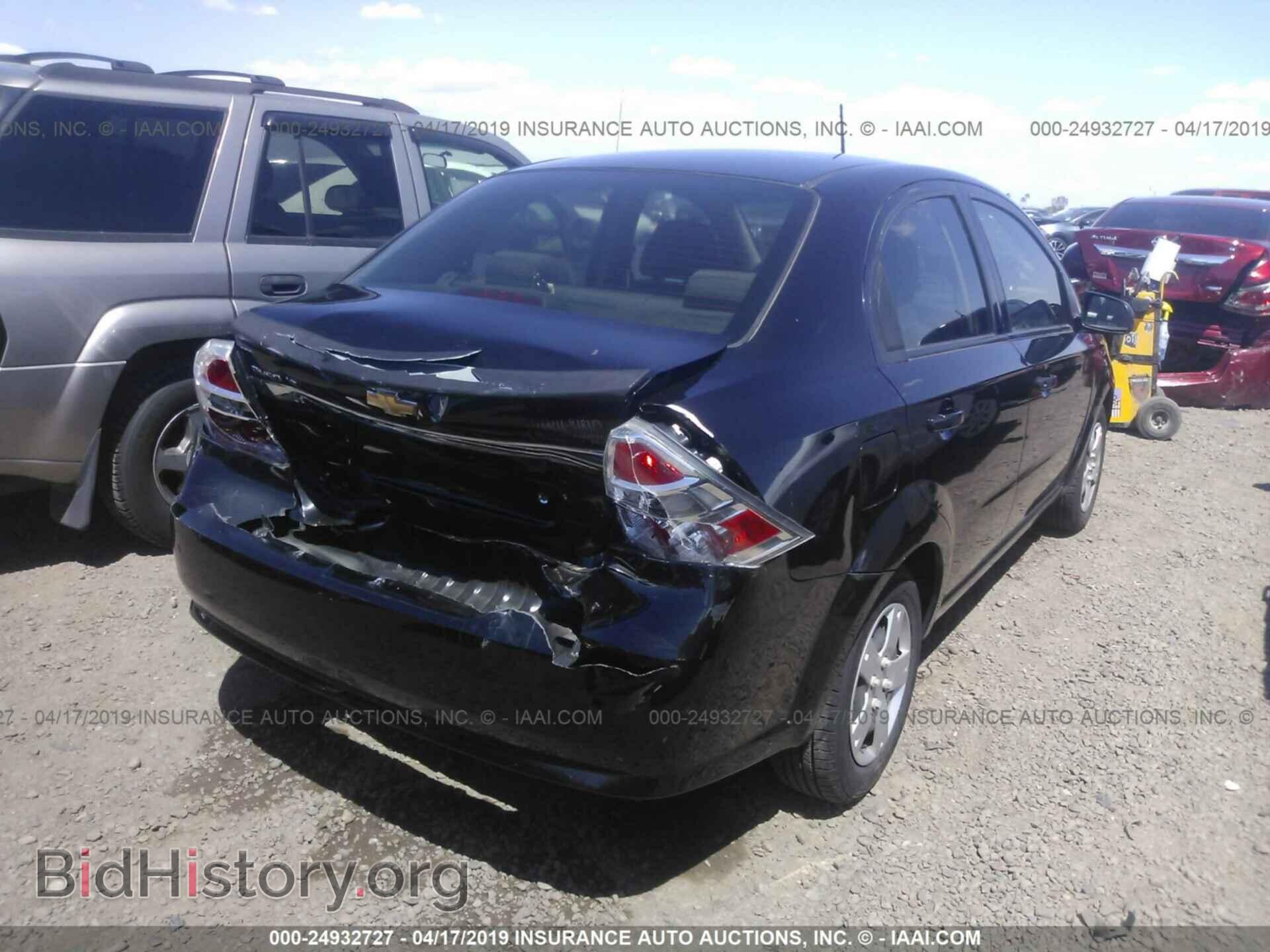 2011 CHEVROLET AVEO - VIN: KL1TD5DE5BB203680 - Фото 4