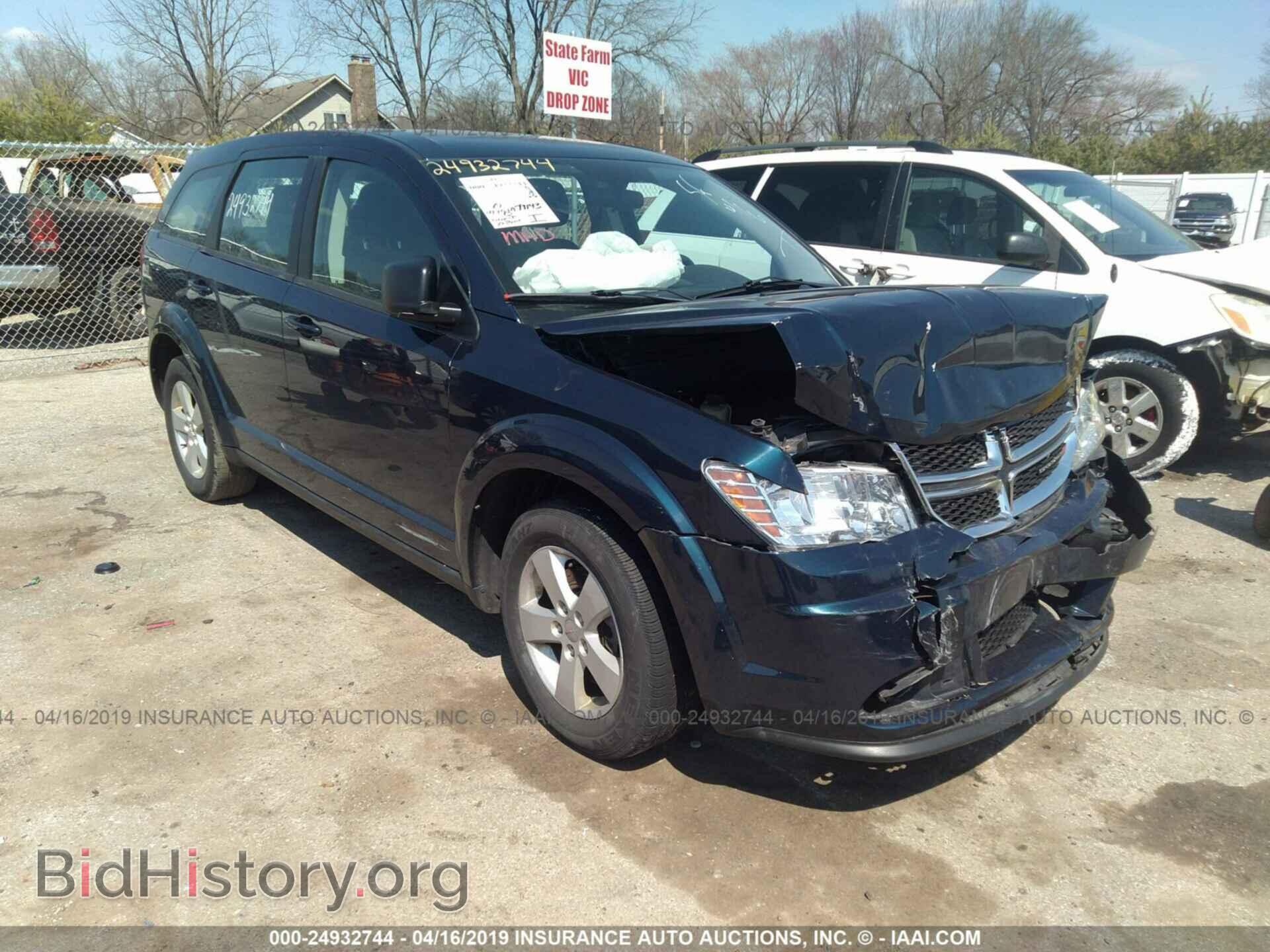 Photo 3C4PDCAB1DT537988 - DODGE JOURNEY 2013