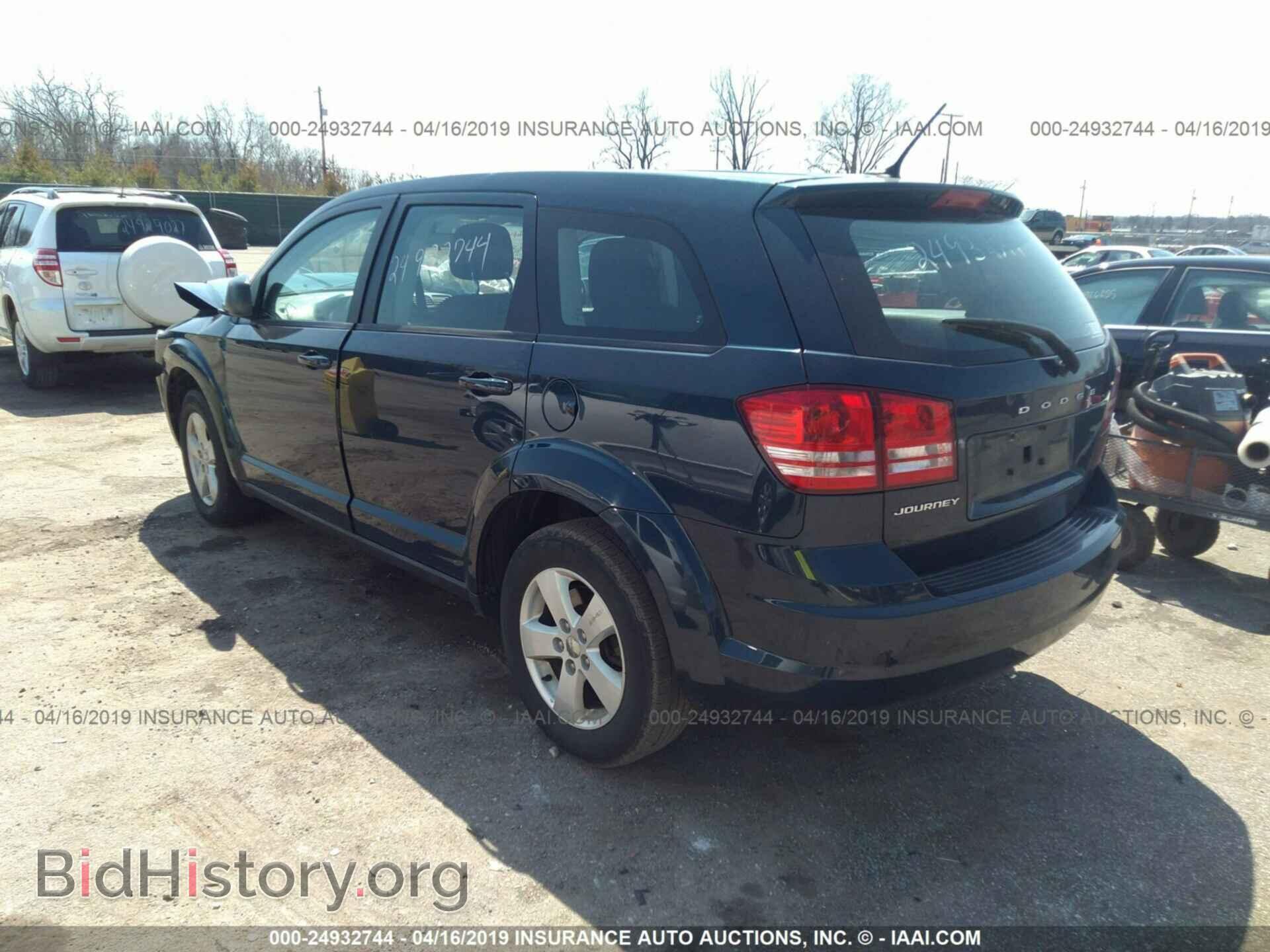 2013 DODGE JOURNEY - VIN: 3C4PDCAB1DT537988 - Photo 3