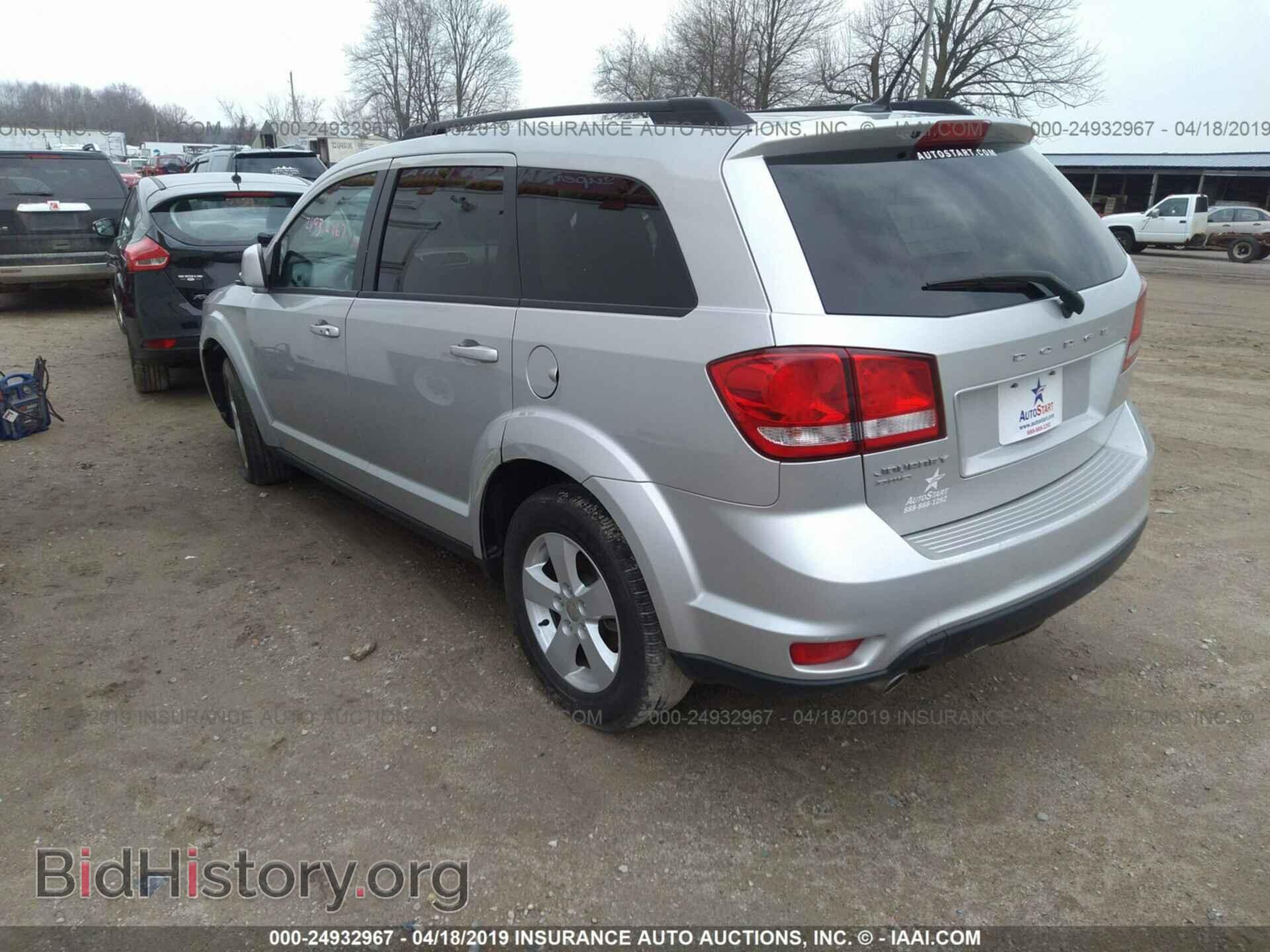 2011 DODGE JOURNEY - VIN: 3D4PH1FG2BT557034 - Фото 3