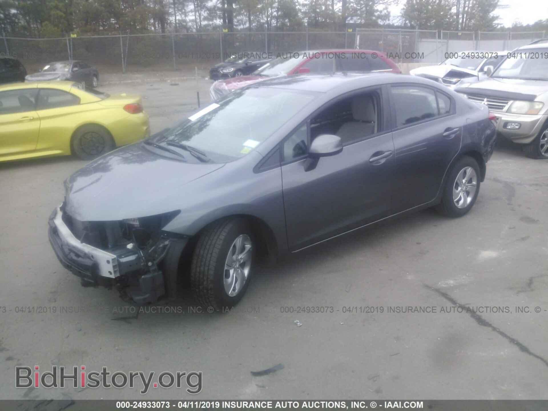 2013 HONDA CIVIC - VIN: 19XFB2F59DE248182 - Фото 2
