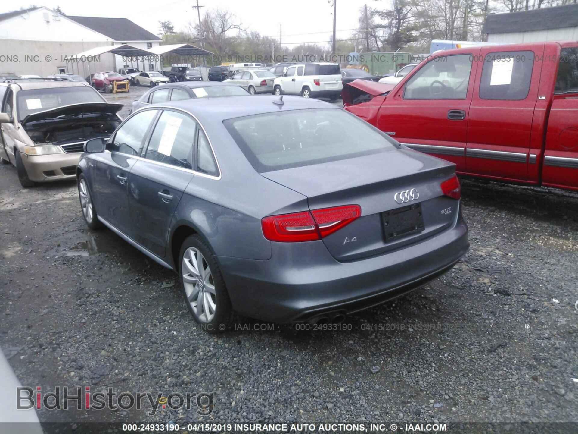 2014 AUDI A4 - VIN: WAUBFAFL8EA073209 - Фото 3