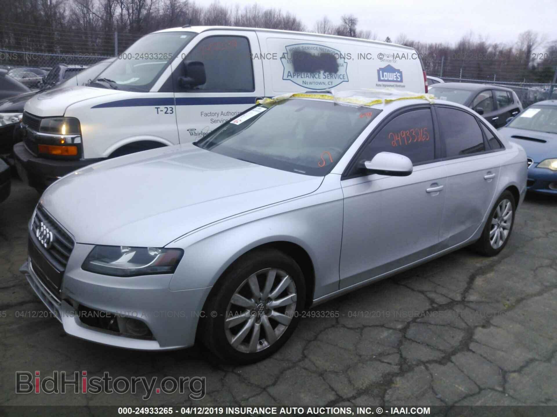 2012 AUDI A4 - VIN: WAUBFAFL8CN016062 - Photo 2