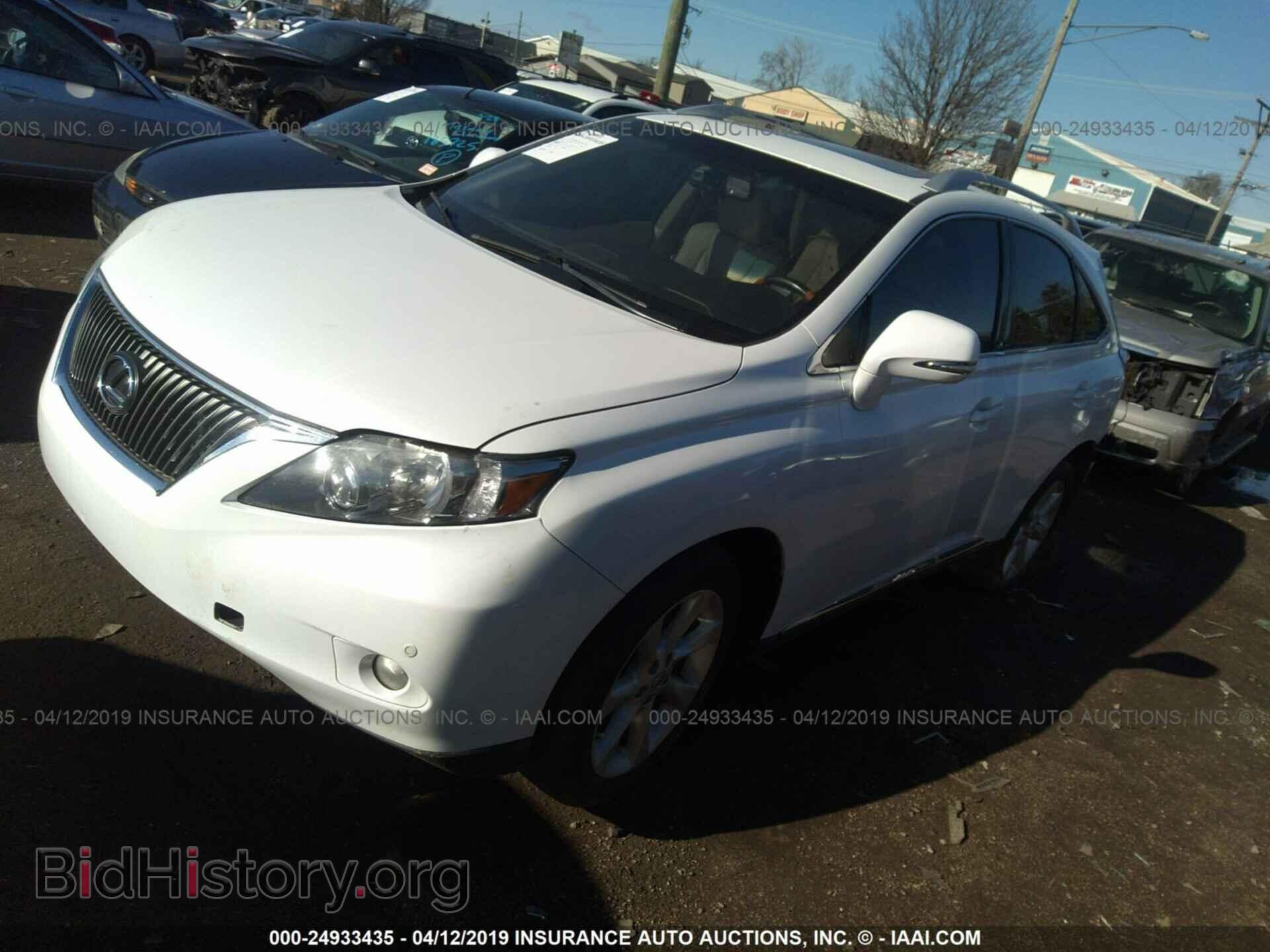 2011 LEXUS RX - VIN: 2T2BK1BA4BC115218 - Фото 2
