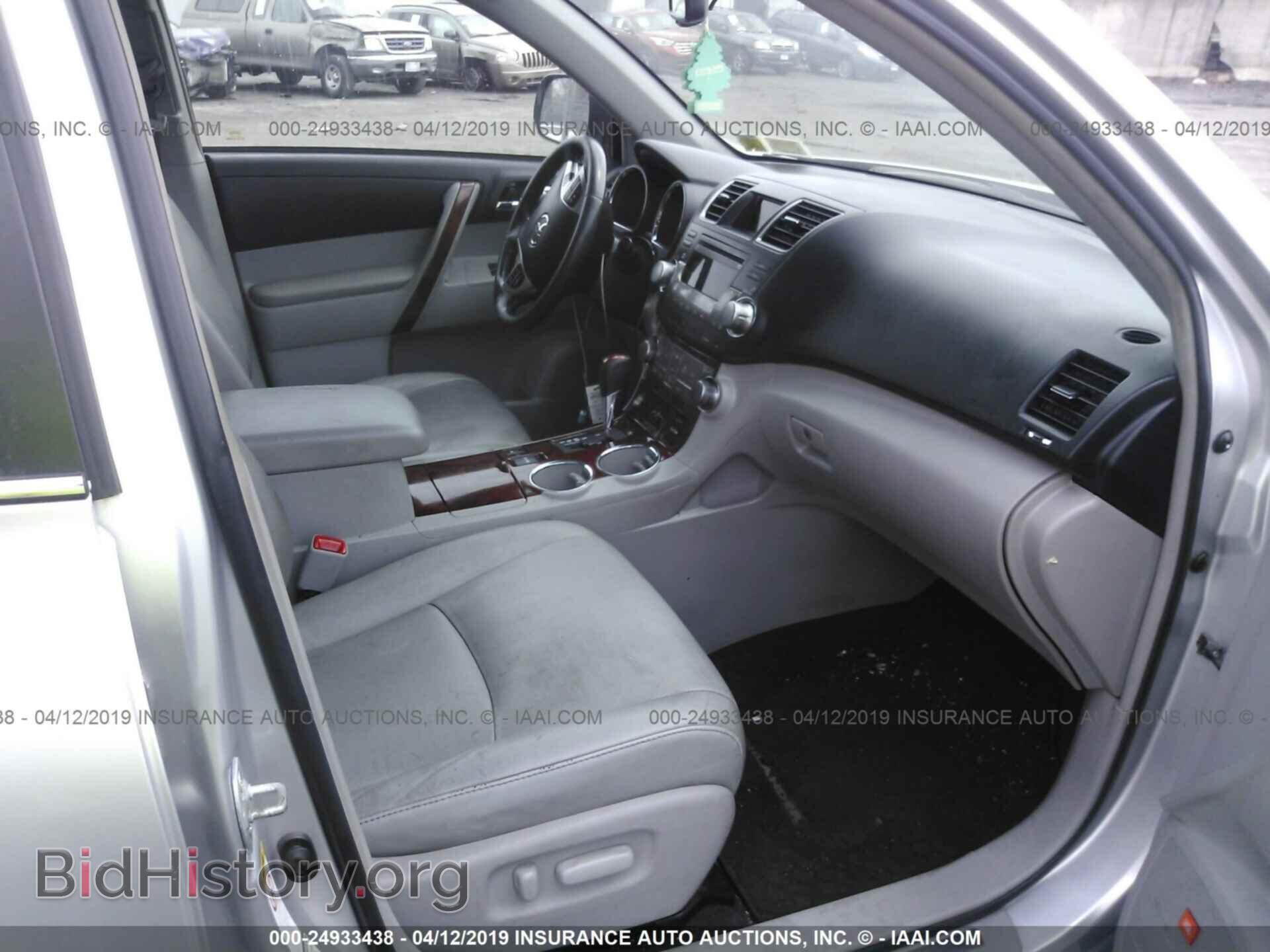 2012 TOYOTA HIGHLANDER - VIN: 5TDDK3EH3CS135695 - Фото 5