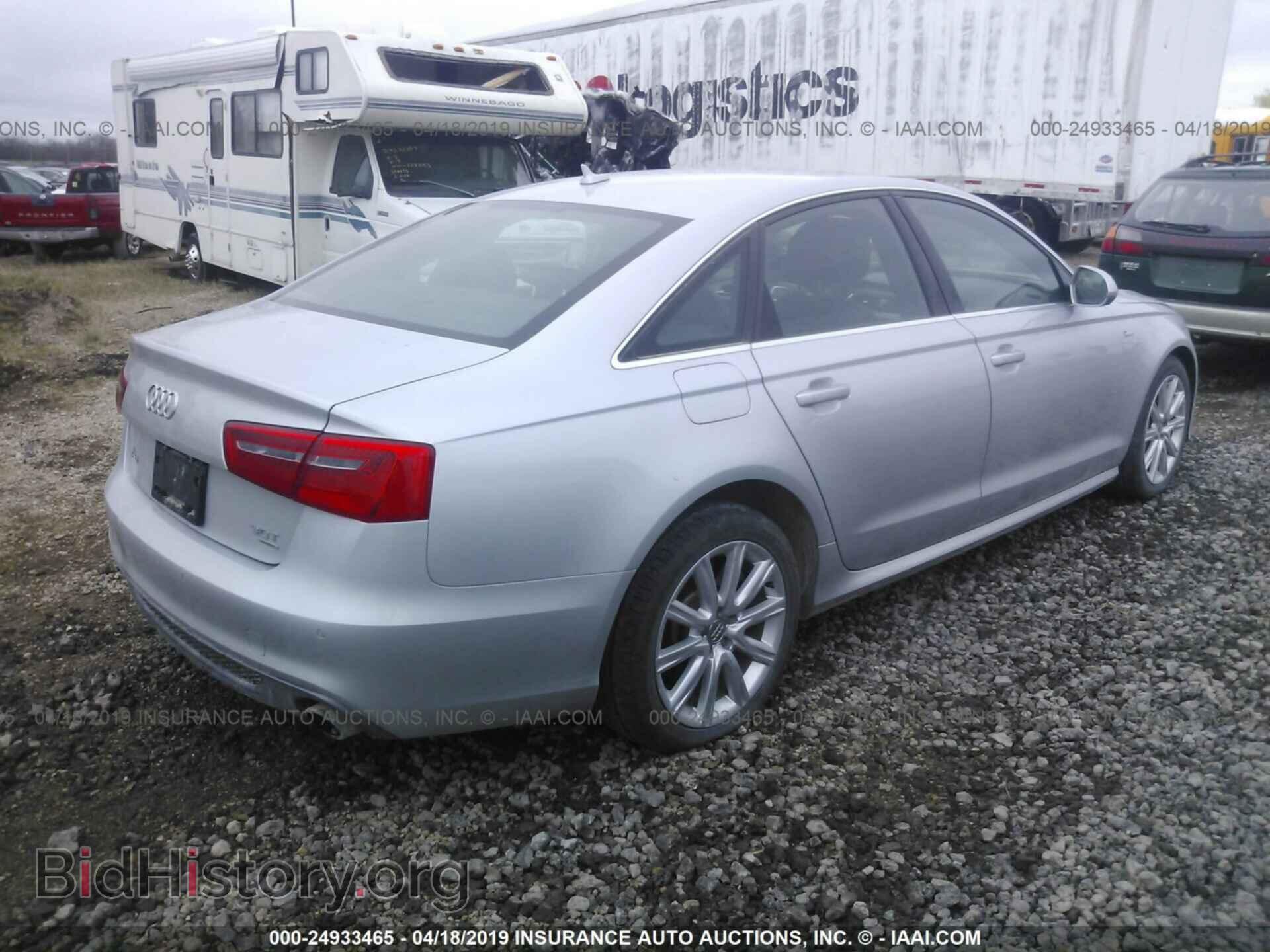2013 AUDI A6 - VIN: WAUJGAFC6DN004793 - Фото 4
