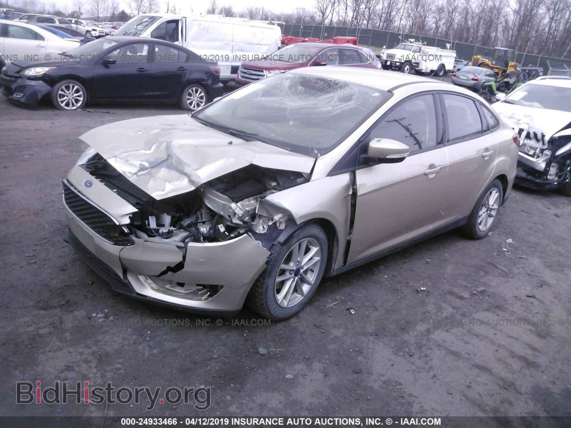 2017 FORD FOCUS - VIN: 1FADP3F28HL291693 - Фото 2