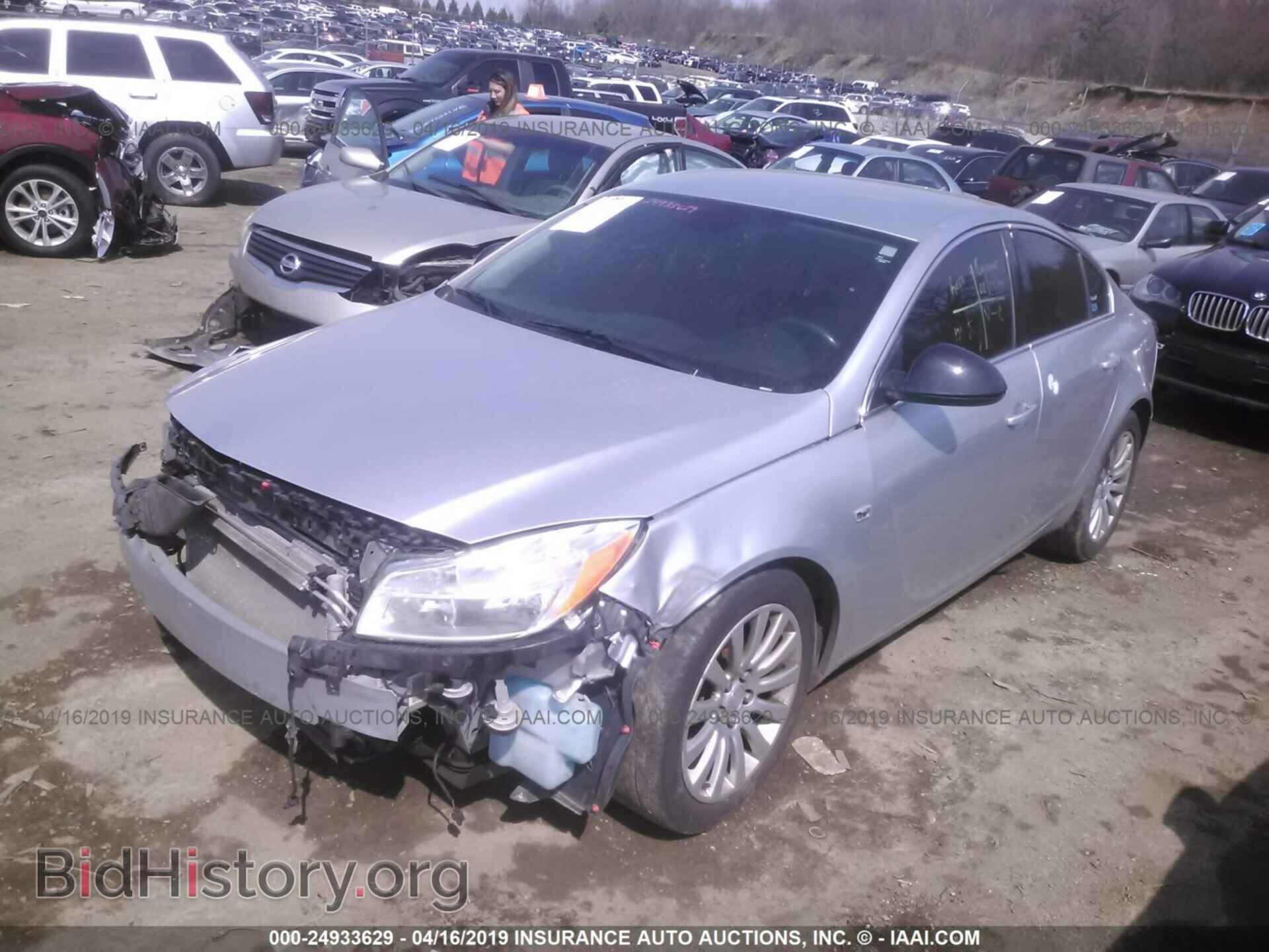 2011 BUICK REGAL - VIN: 2G4GR5EC5B9215186 - Фото 2