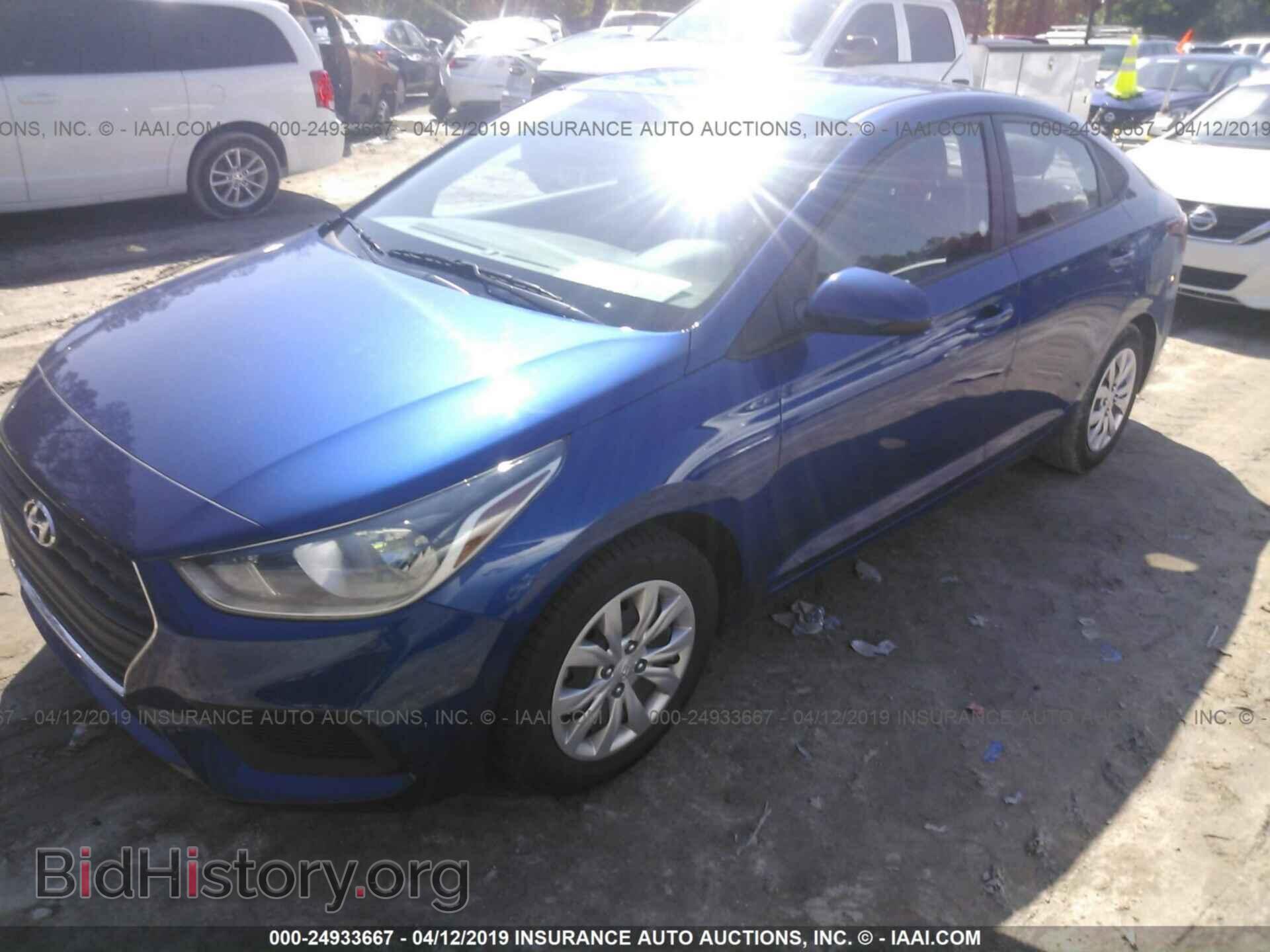 2018 HYUNDAI ACCENT - VIN: 3KPC24A31JE016479 - Фото 2