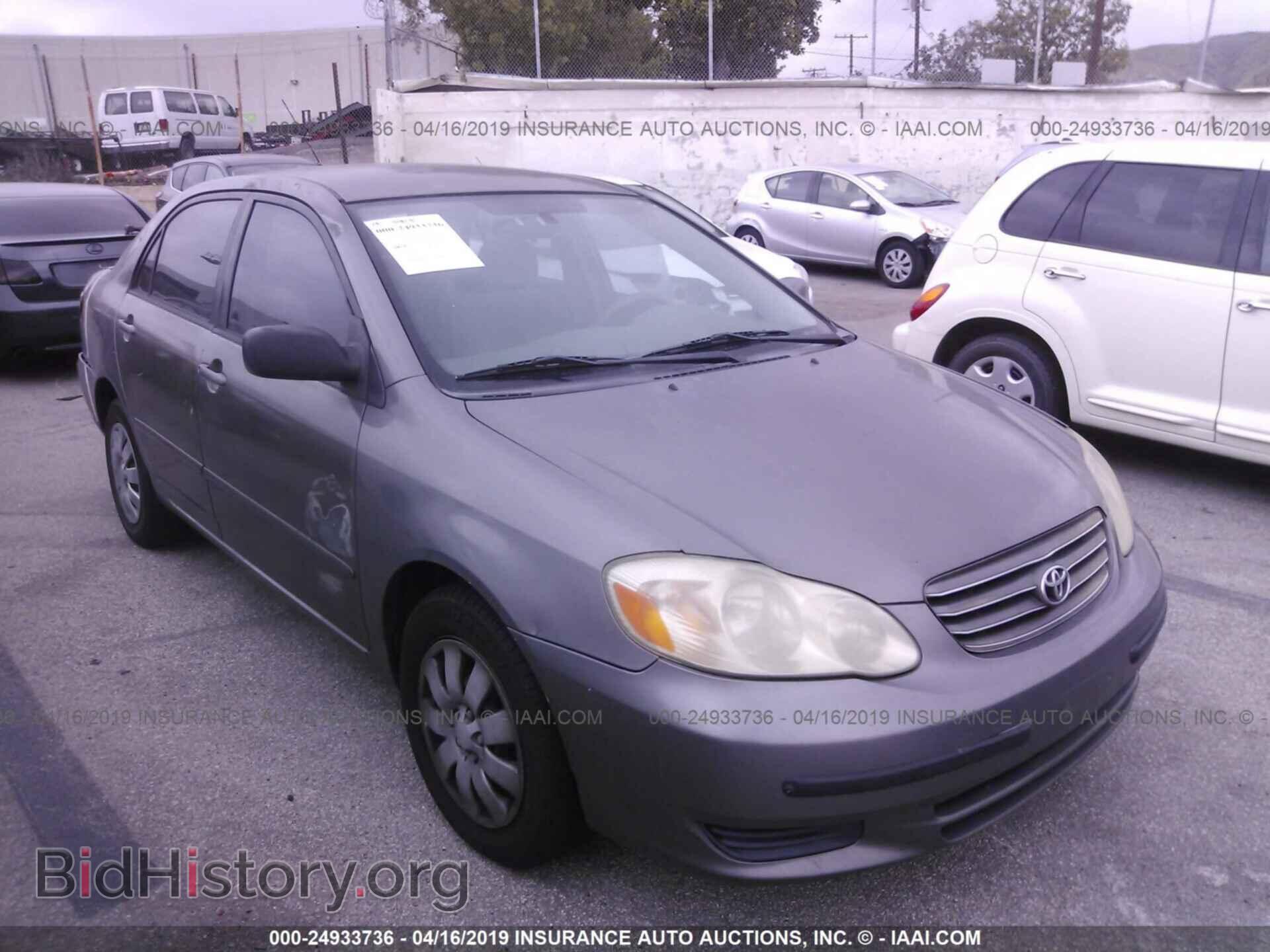 Фотография 2T1BR32E93C081695 - TOYOTA COROLLA 2003