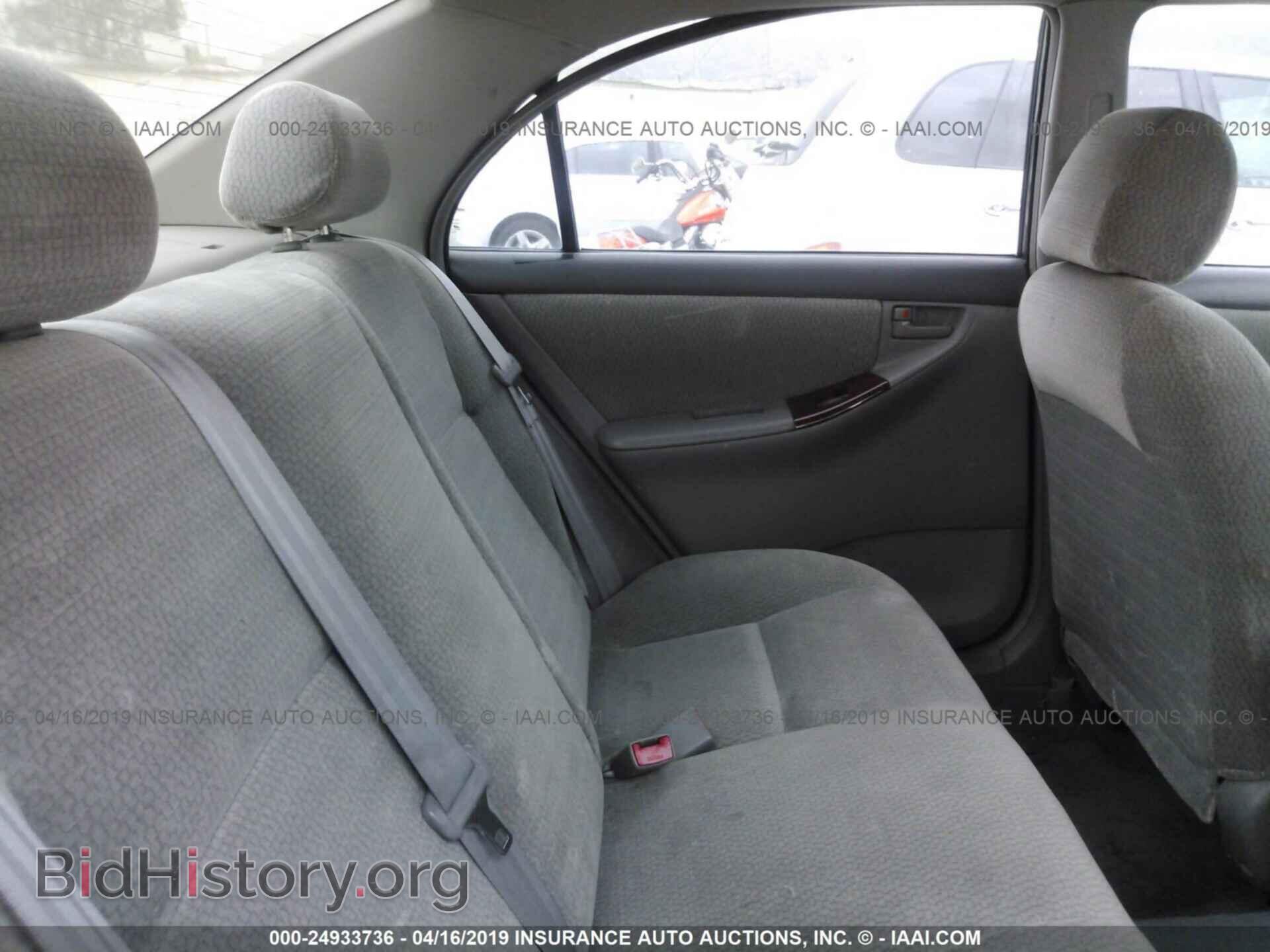 2003 TOYOTA COROLLA - VIN: 2T1BR32E93C081695 - Фото 8