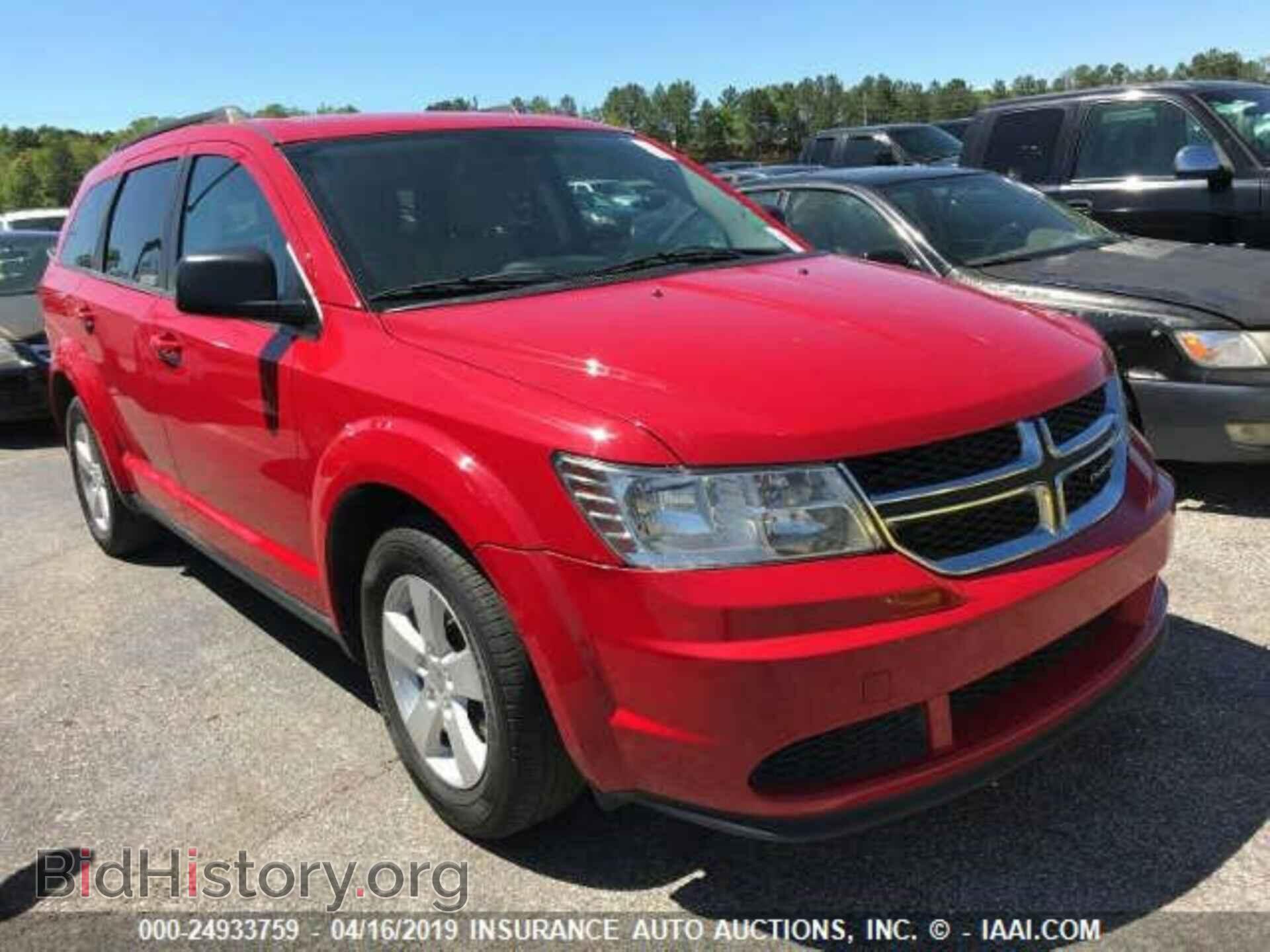 2013 DODGE JOURNEY - VIN: 3C4PDCAB7DT555198 - Фото 2