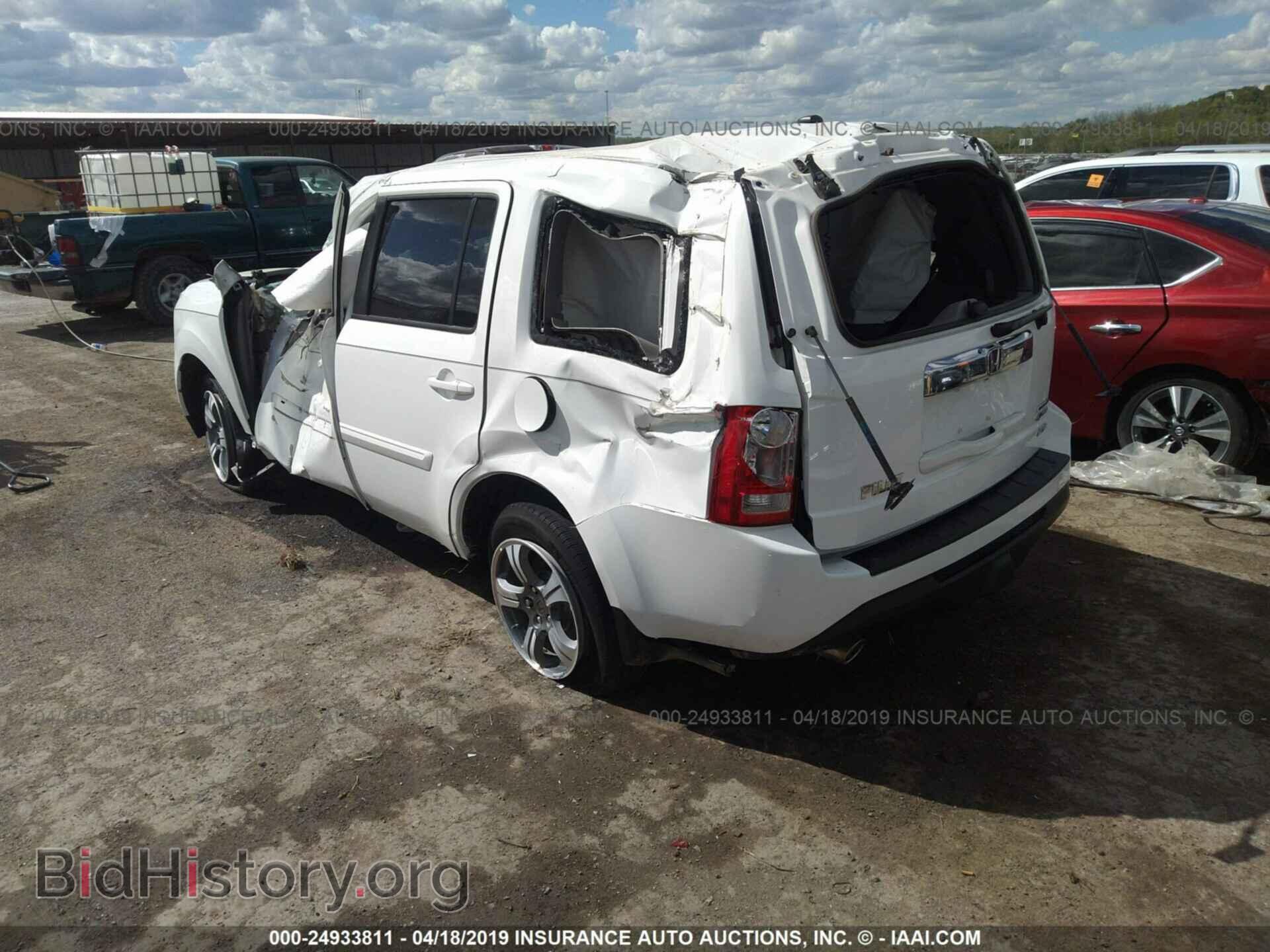 2015 HONDA PILOT - VIN: 5FNYF4H32FB068267 - Фото 3