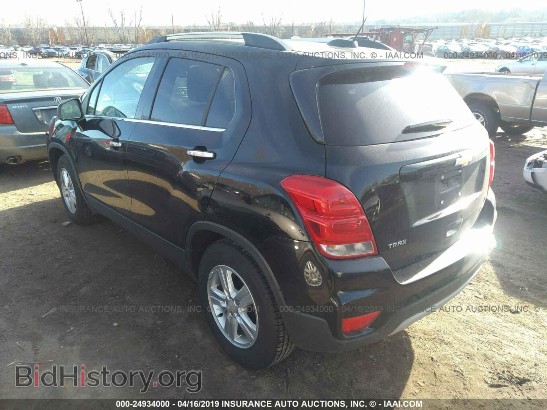 2017 CHEVROLET TRAX - VIN: 3GNCJLSB1HL181464 - Фото 3