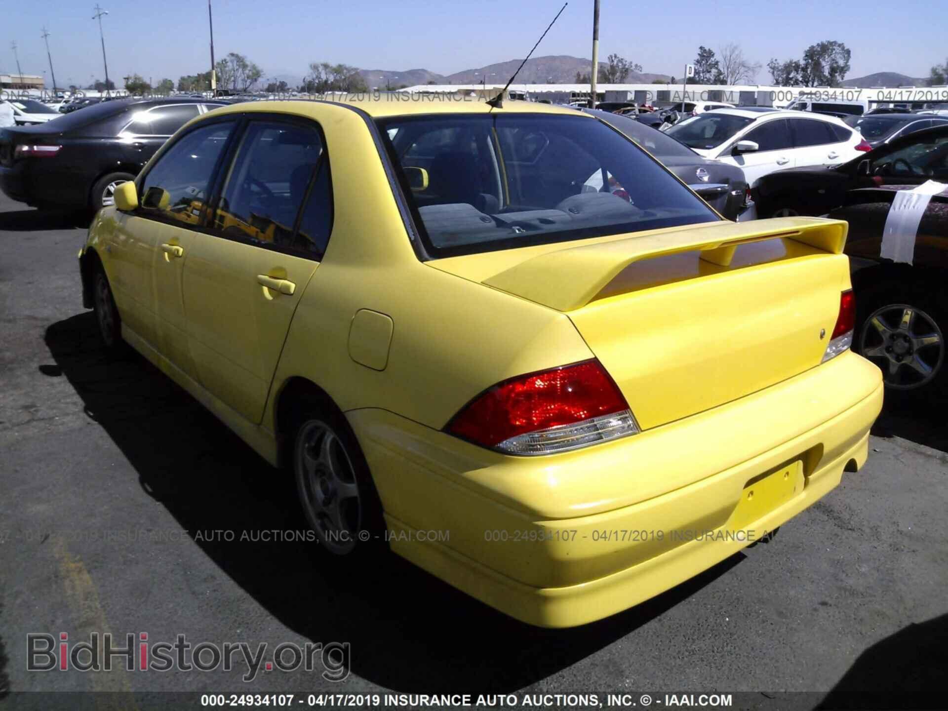 2002 MITSUBISHI LANCER - VIN: JA3AJ86E62U039883 - Фото 3