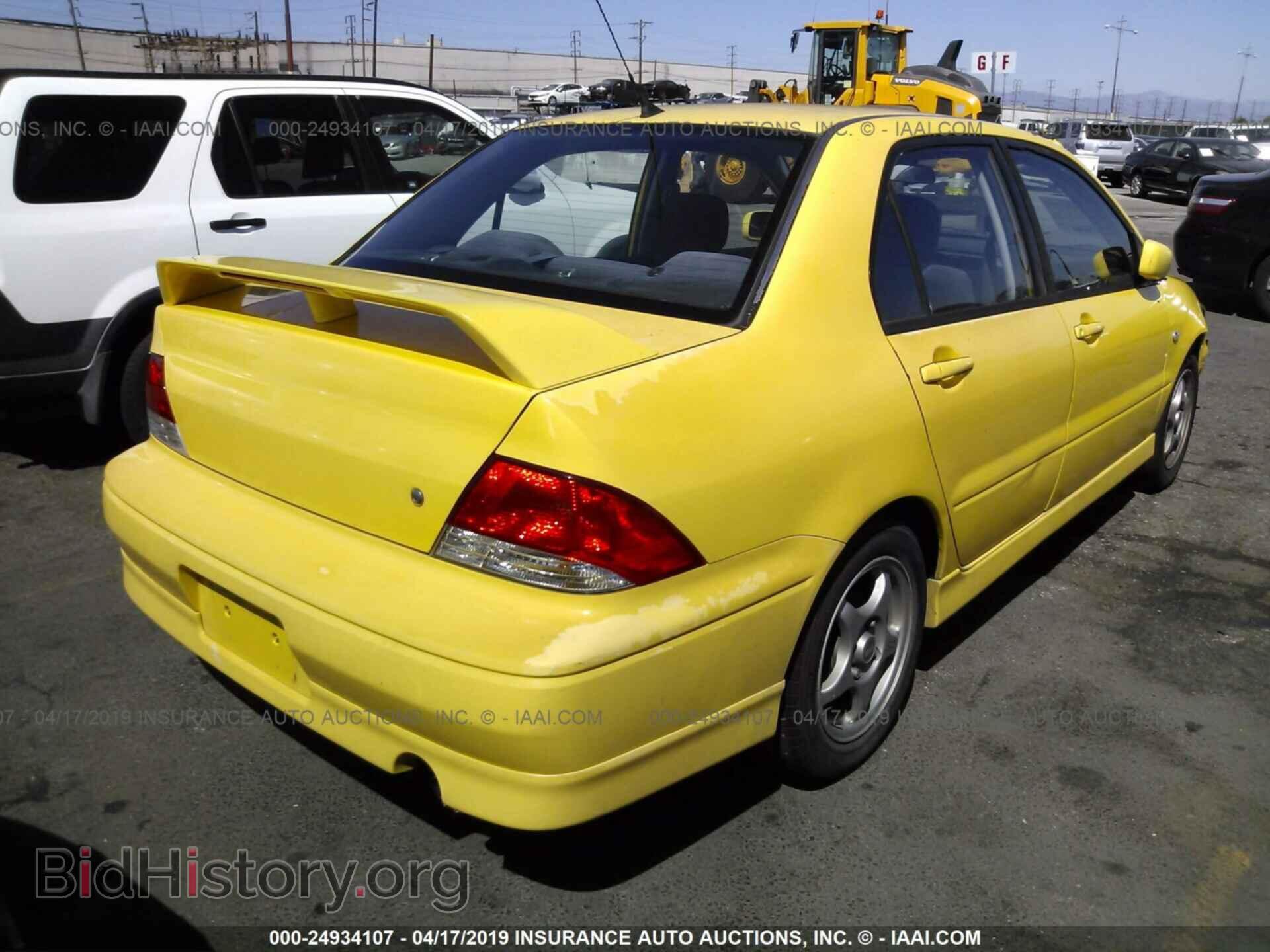 2002 MITSUBISHI LANCER - VIN: JA3AJ86E62U039883 - Фото 4