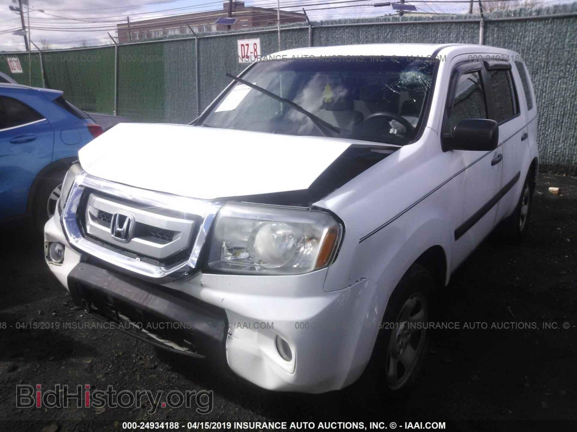 2011 HONDA PILOT - VIN: 5FNYF4H21BB077589 - Фото 2