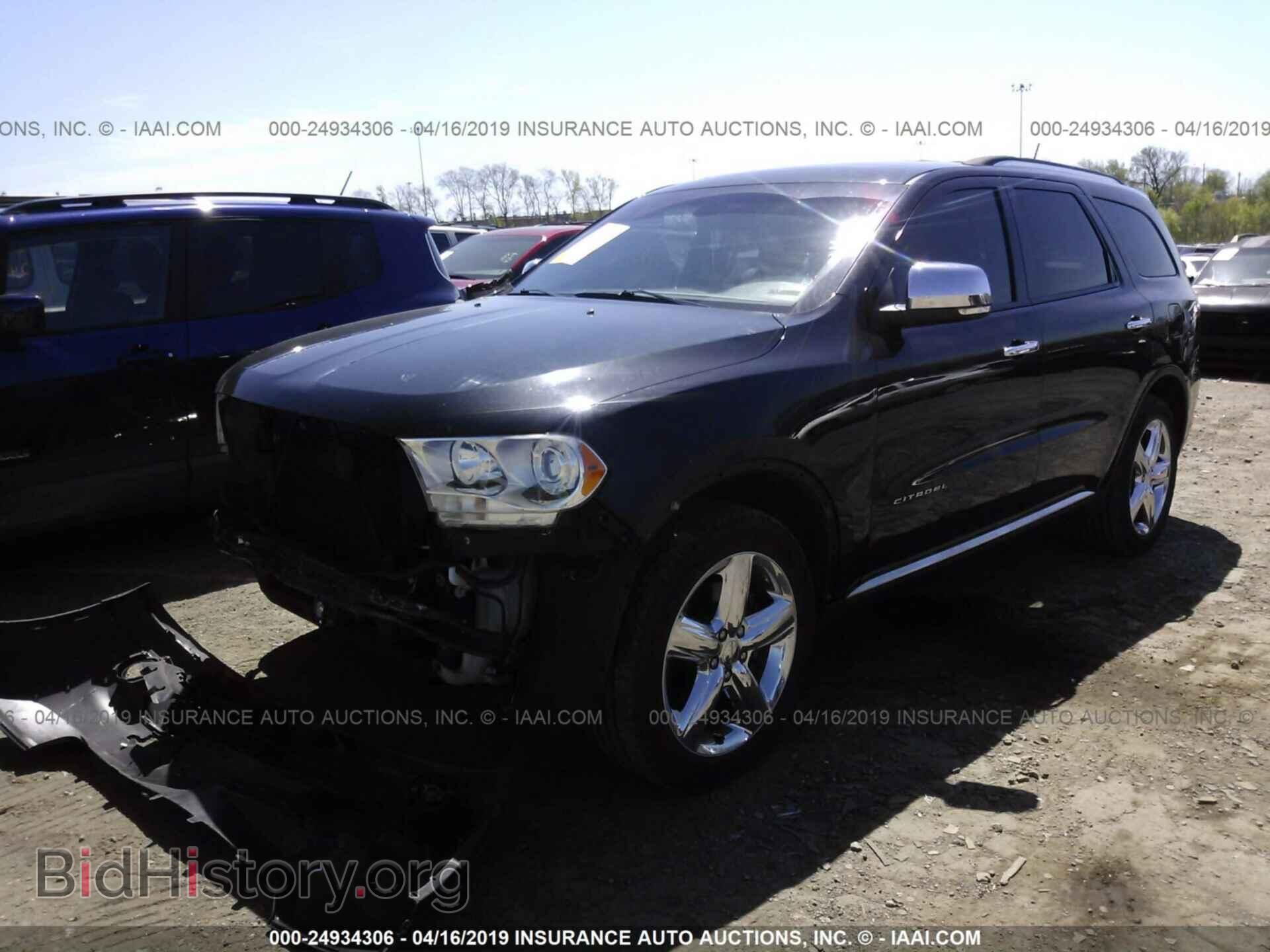 2011 DODGE DURANGO - VIN: 1D4RE5GG5BC599166 - Фото 2