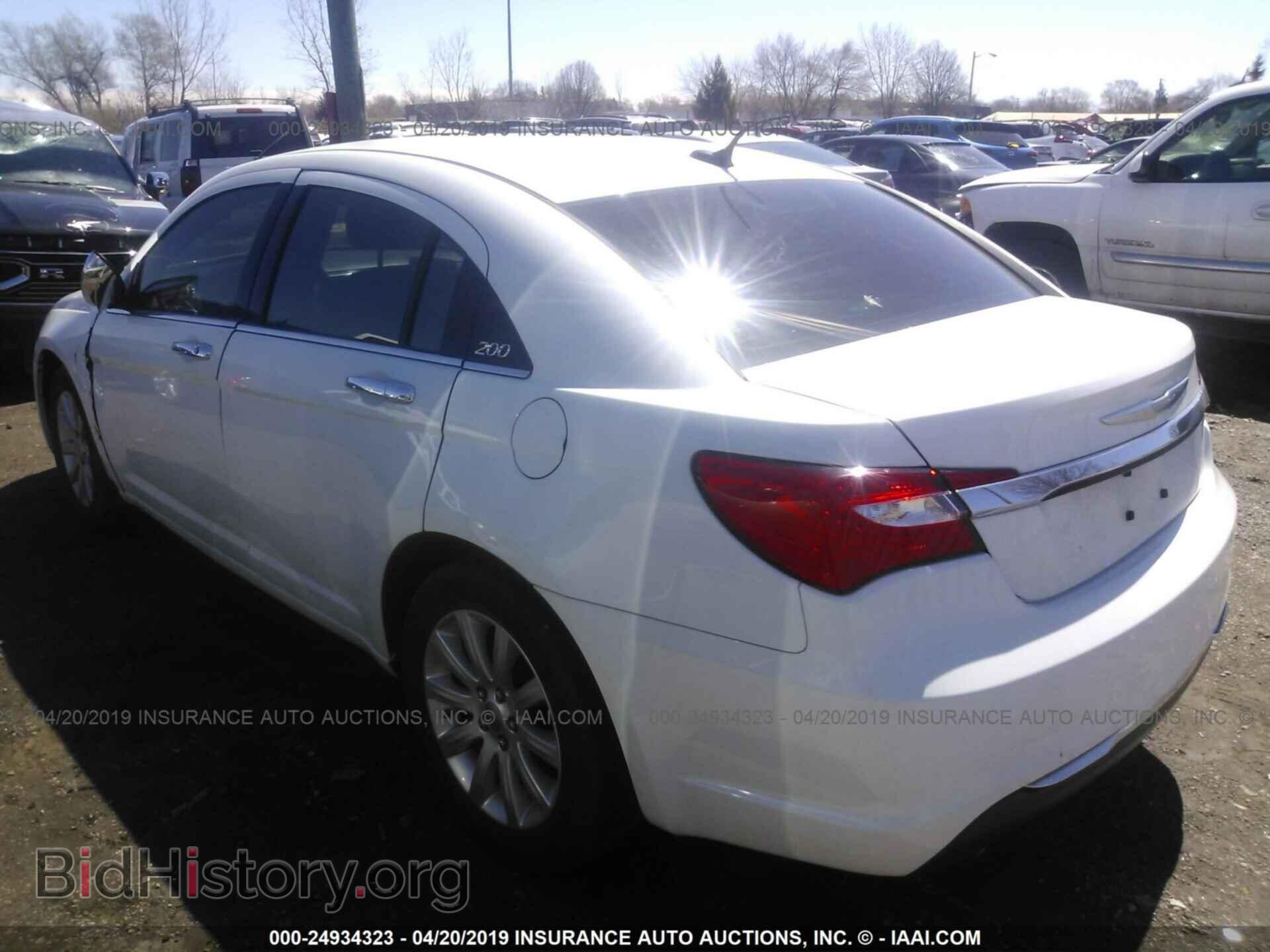 2014 CHRYSLER 200 - VIN: 1C3CCBCG7EN177118 - Фото 3