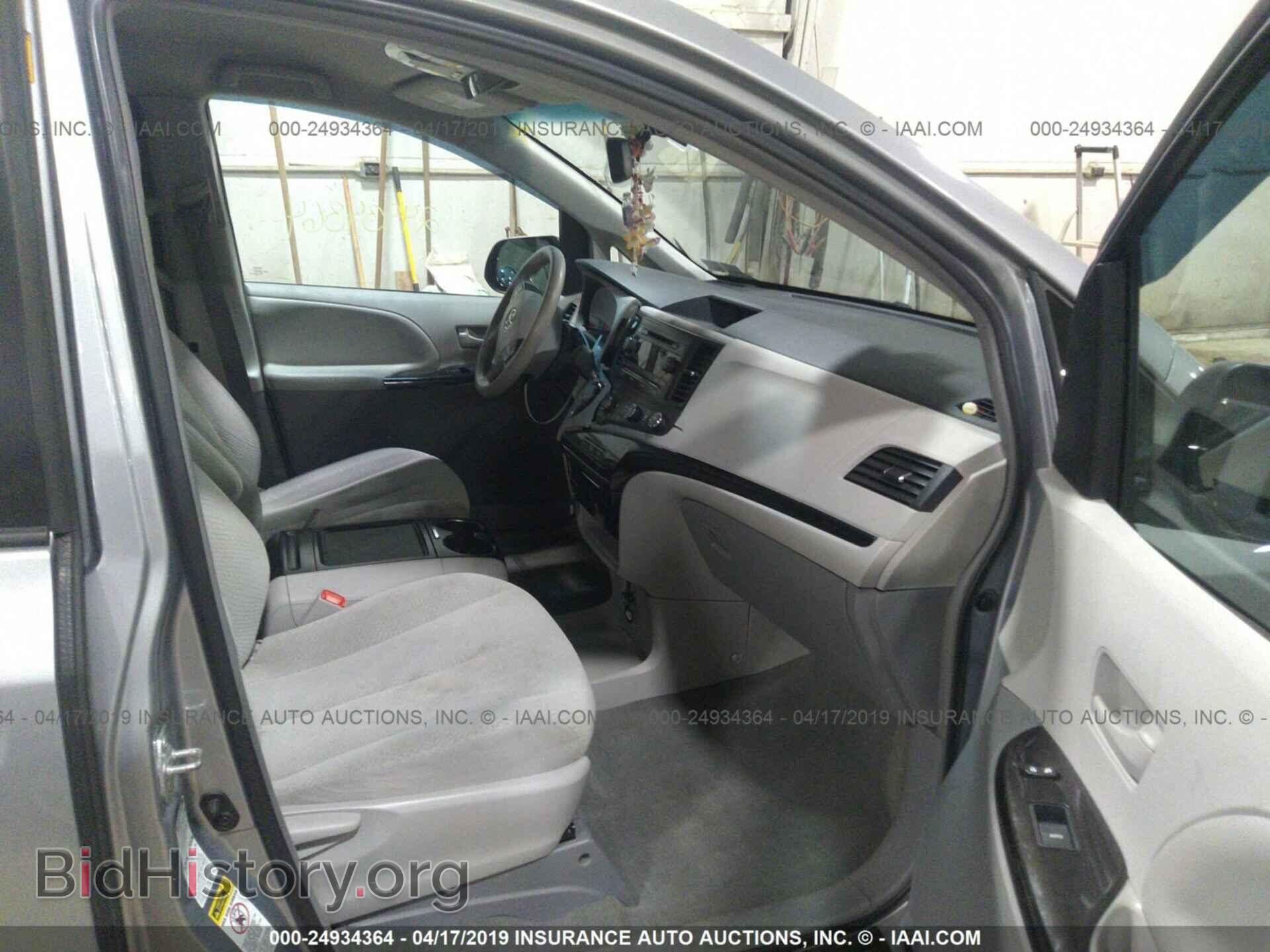 2012 TOYOTA SIENNA - VIN: 5TDJK3DC1CS041680 - Фото 5