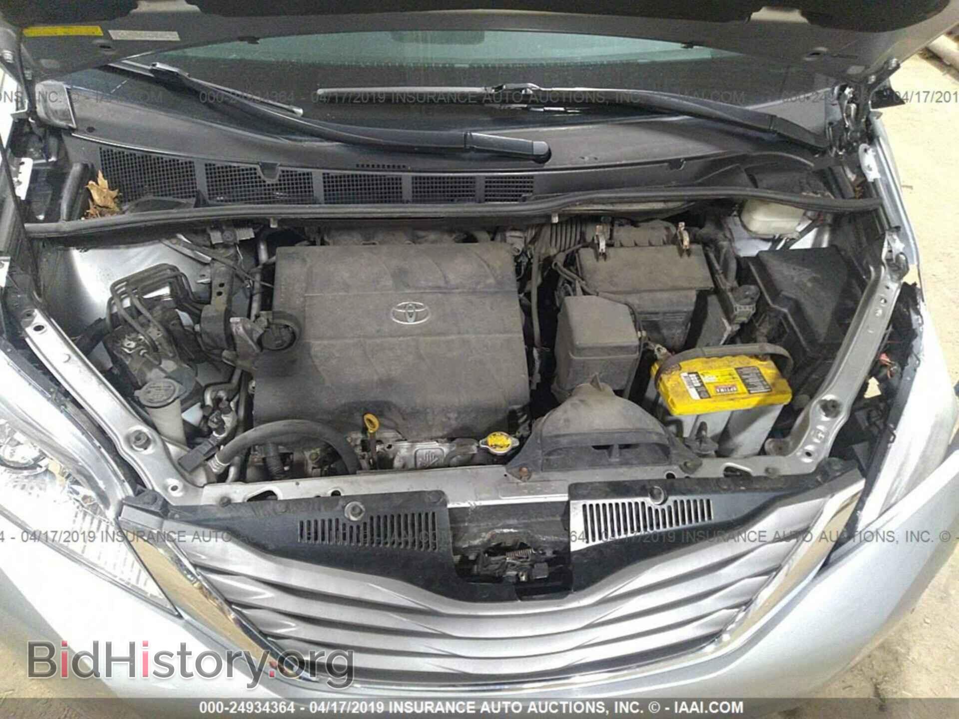 2012 TOYOTA SIENNA - VIN: 5TDJK3DC1CS041680 - Фото 10