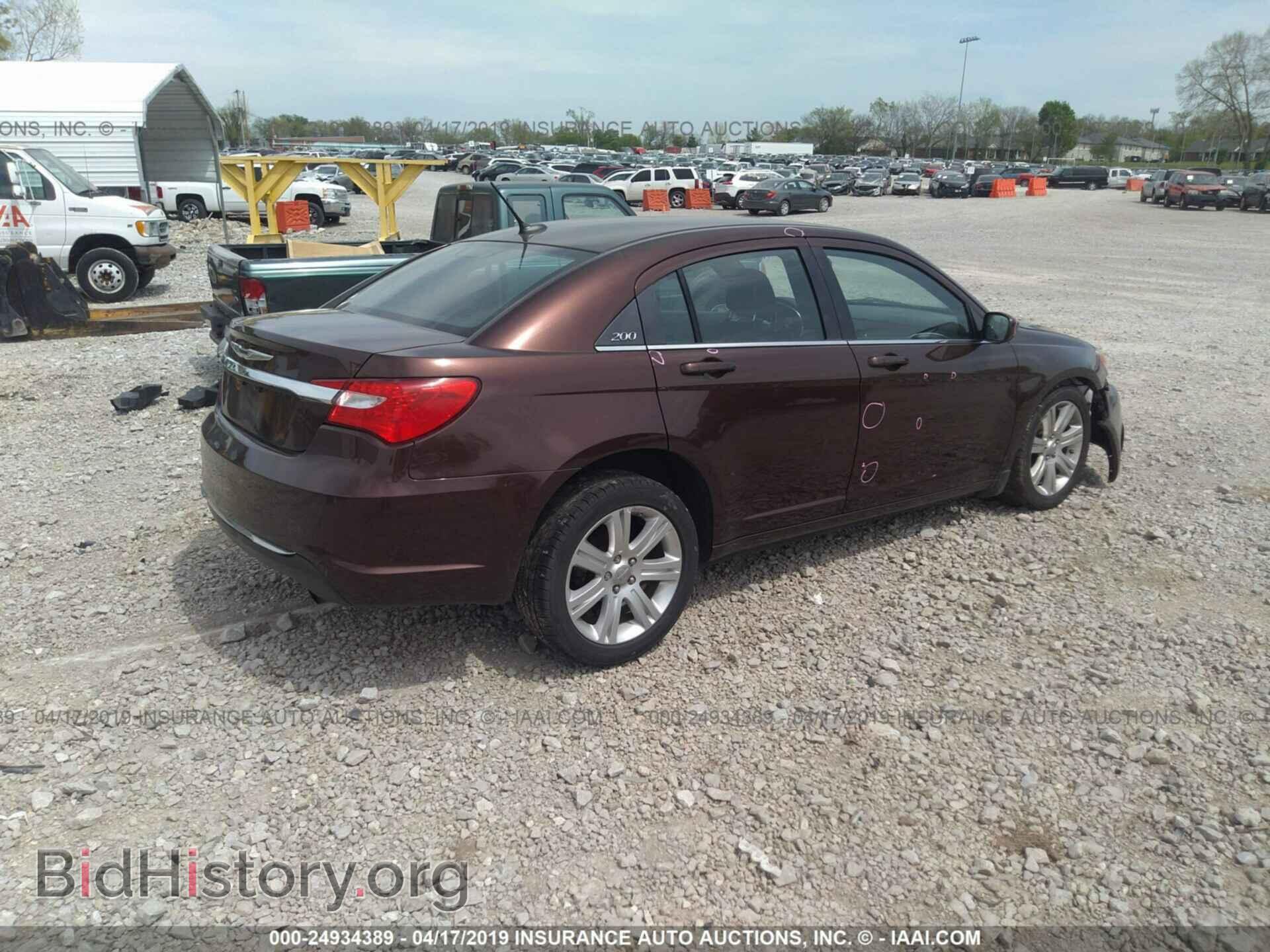2013 CHRYSLER 200 - VIN: 1C3CCBBB6DN694270 - Фото 4